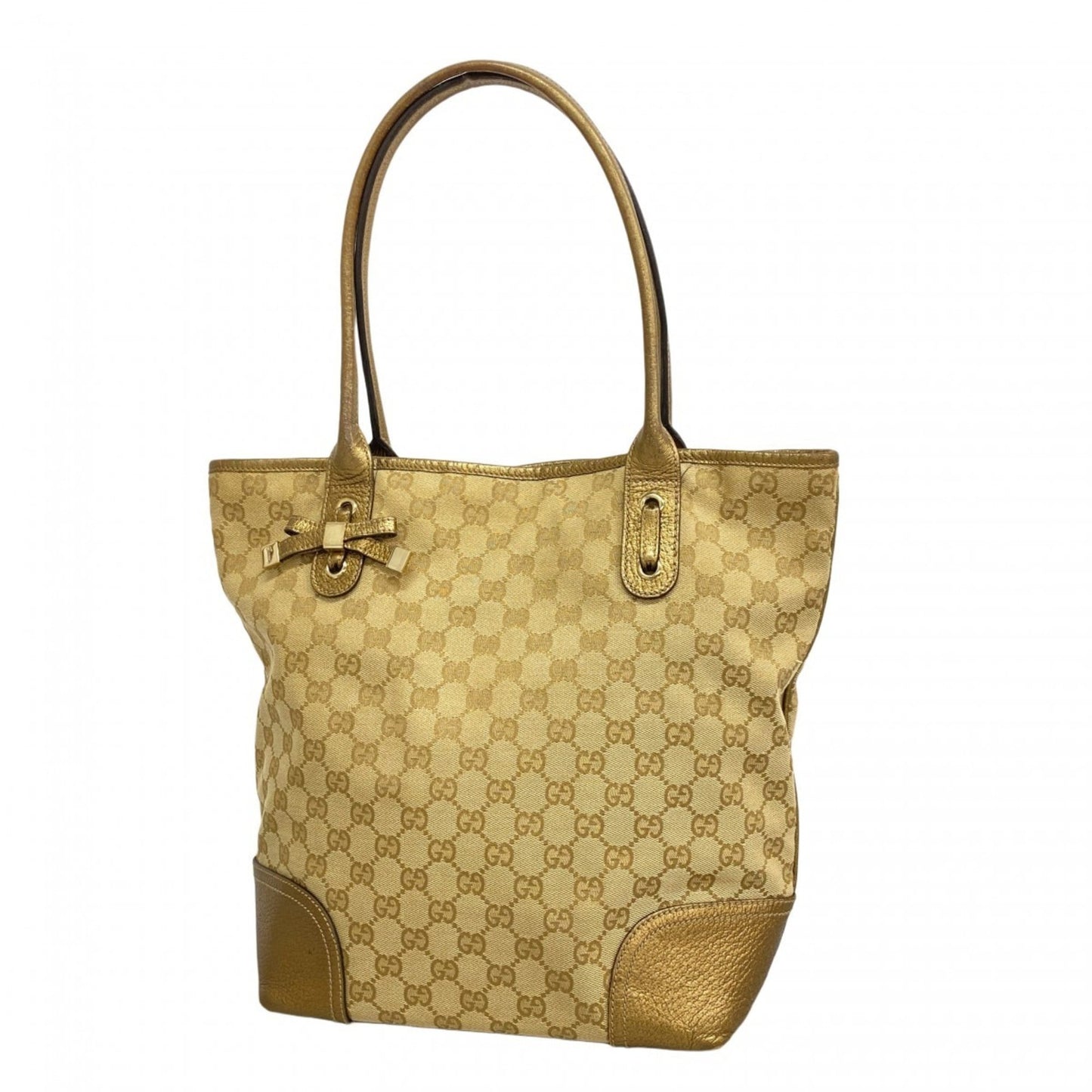 Gucci Beige Canvas Tote Bag ( )