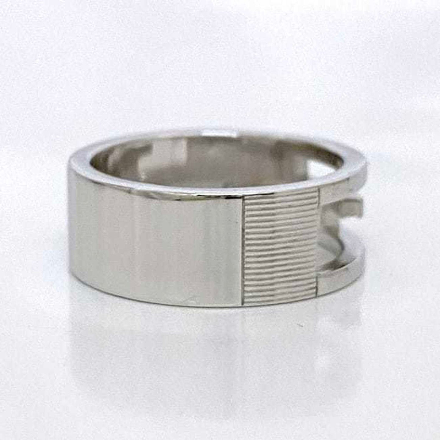 Gucci Silver 925 Band Ring ( )