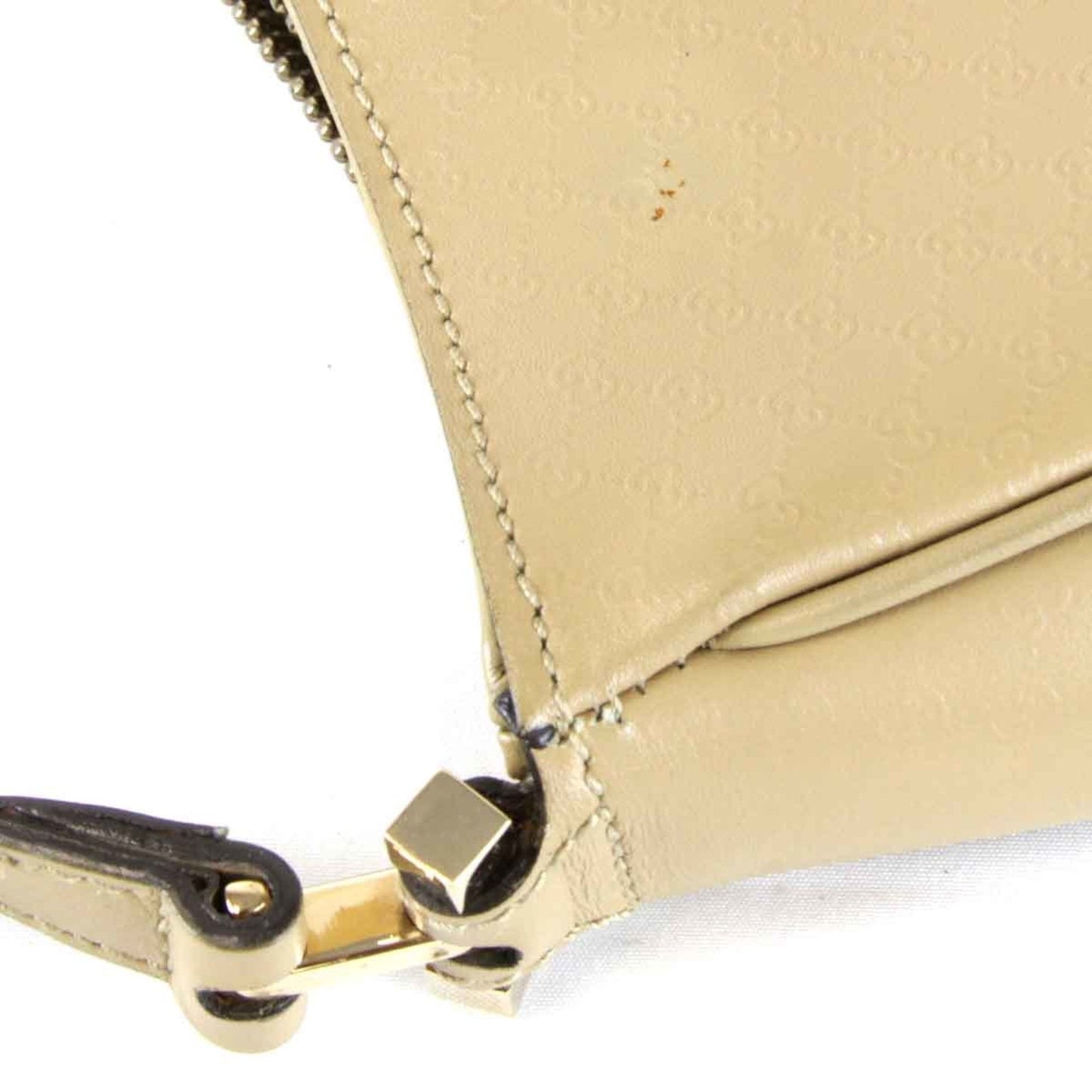 Gucci Beige Leather Shoulder Bag ( )