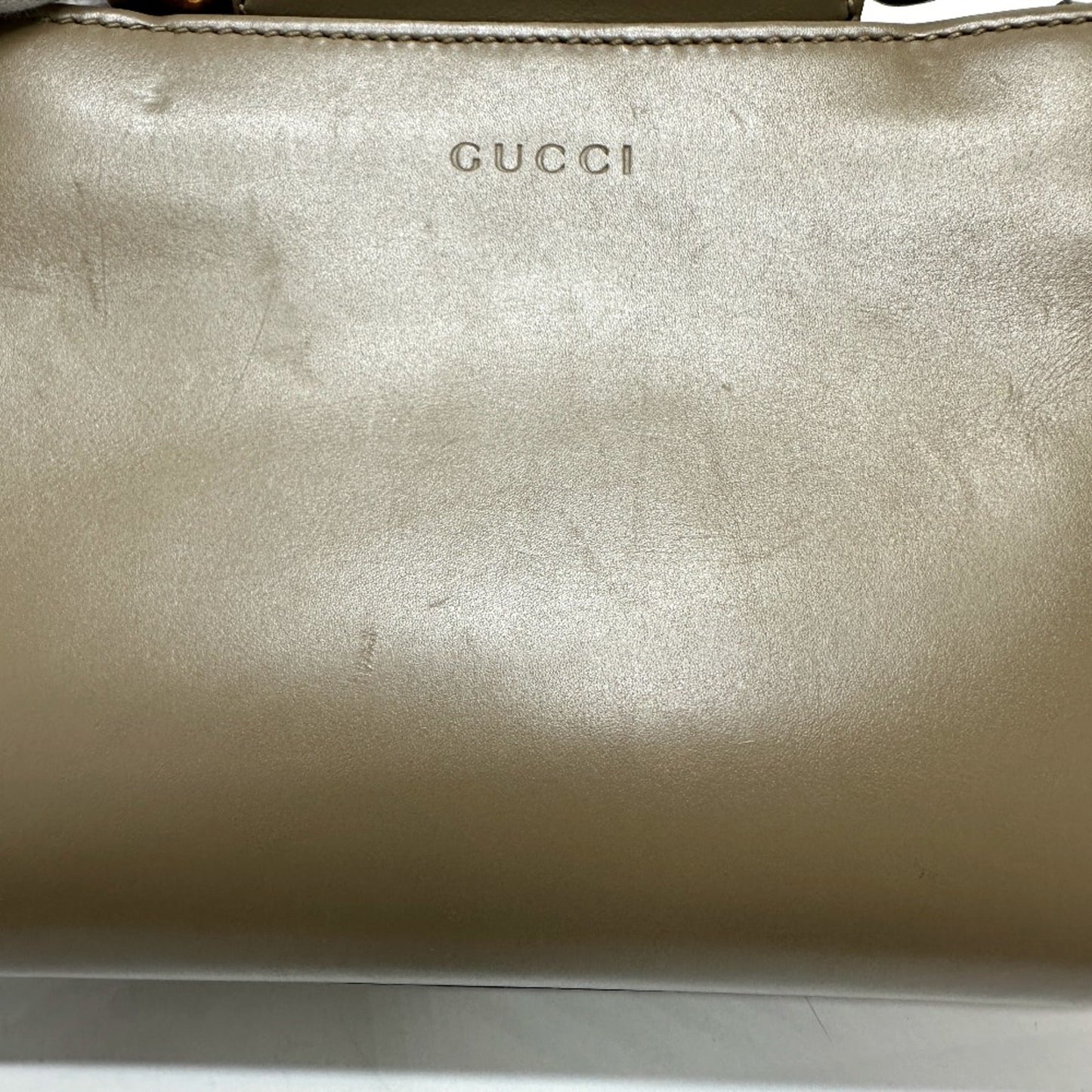 Gucci Brown Leather Handbag ( )