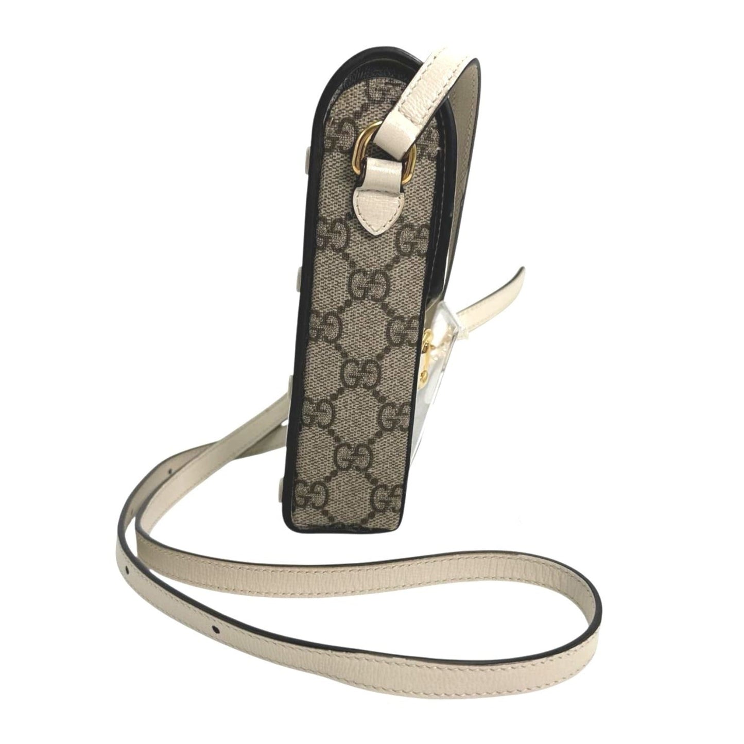 Gucci Beige Gg Canvas Shoulder Bag ( )