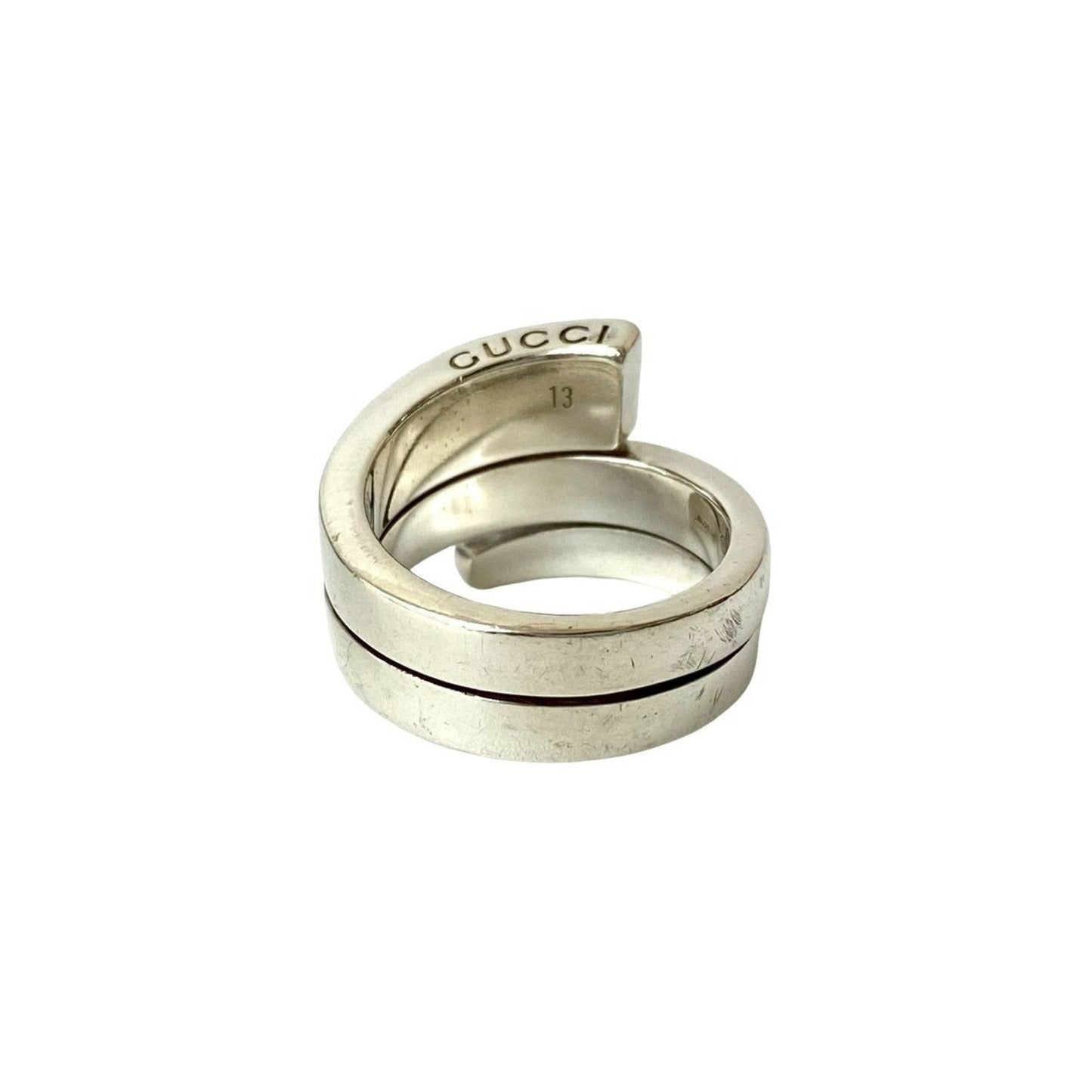 Gucci Silver Silver 925 Band Ring ( )
