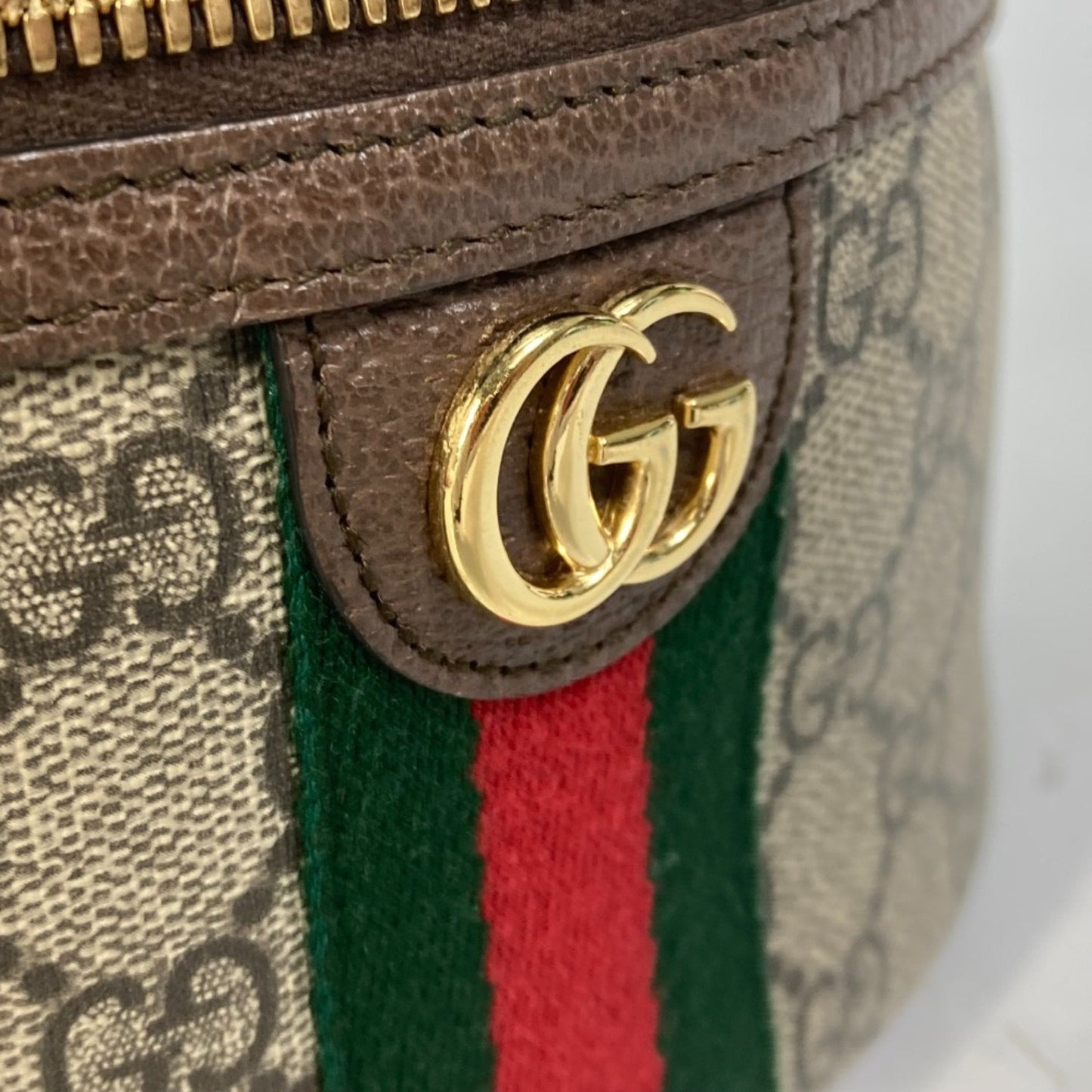 Gucci Beige Gg Supreme Handbag Vanity Bag ( )