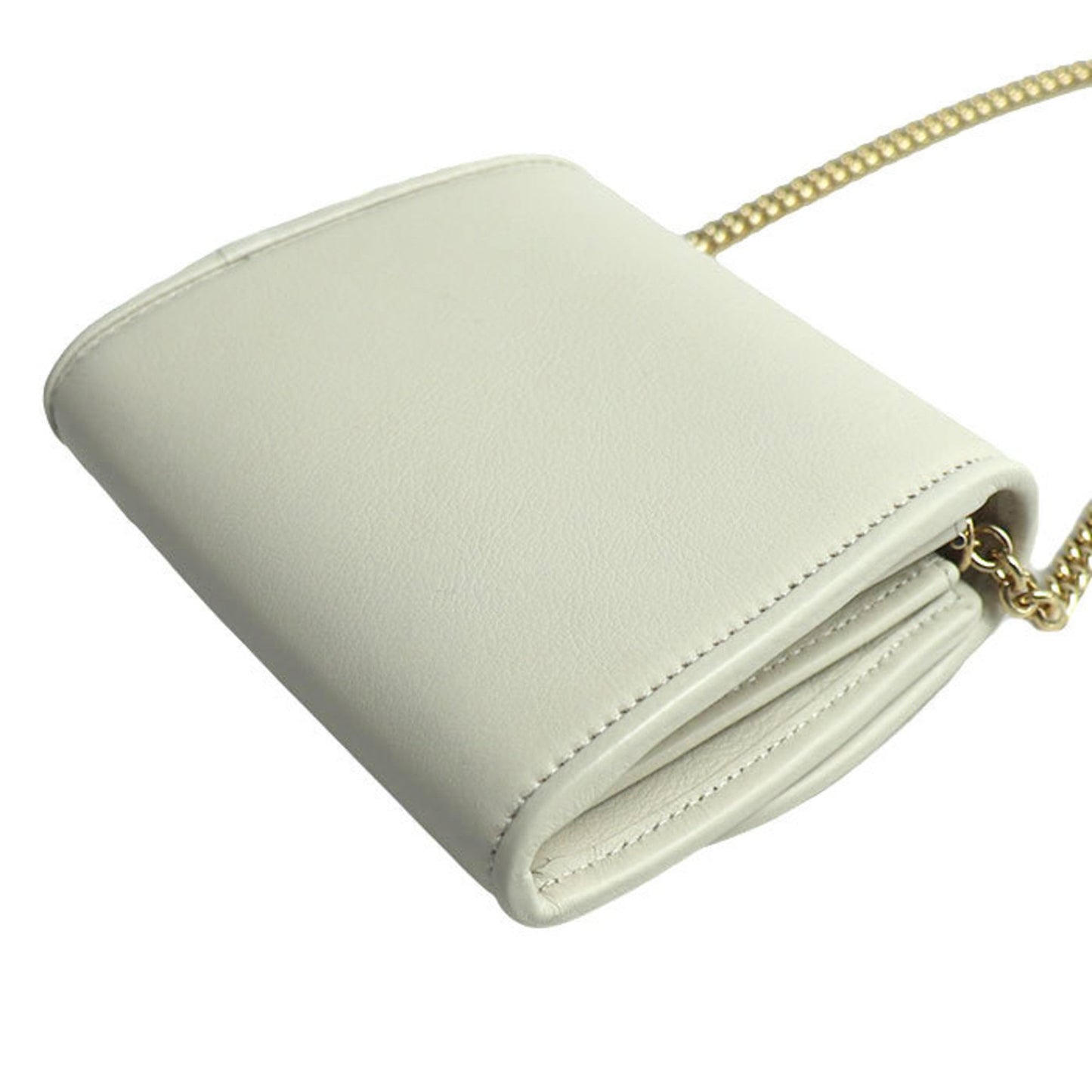 Gucci White Leather Shoulder Bag ( )