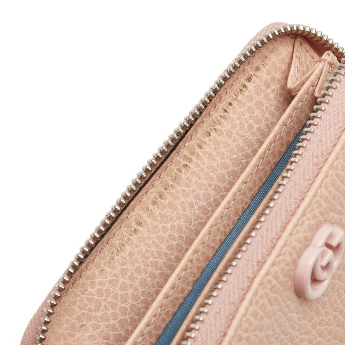 Gucci Pink Leather Coin Purse/Coin Case ( )