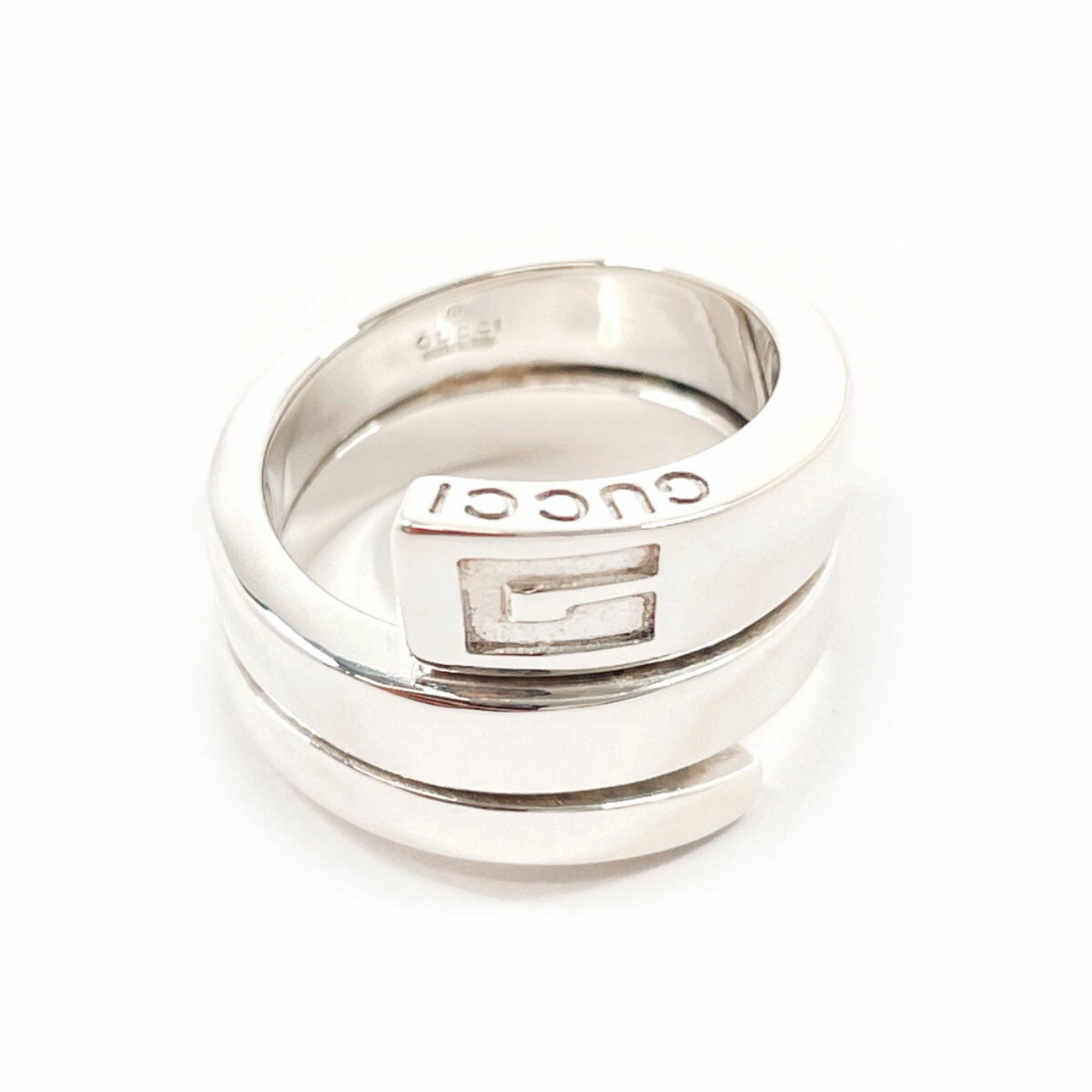 Gucci Silver Silver 925 Band Ring ( )