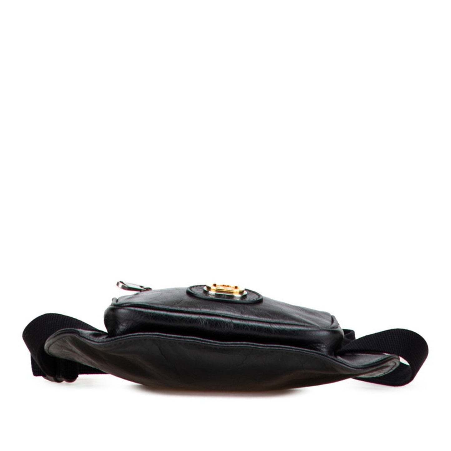 Gucci Black Leather Fanny Pack ( )