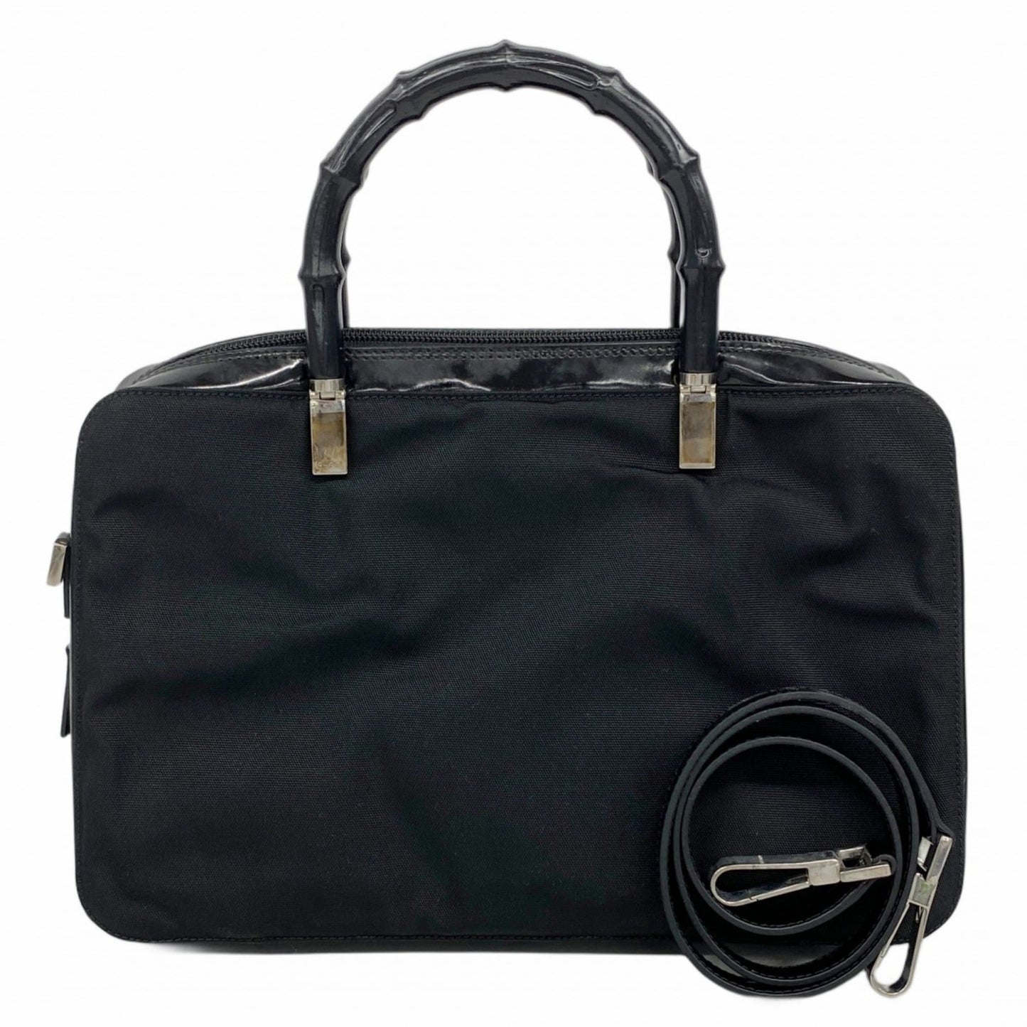 Gucci Black Nylon Handbag ( )