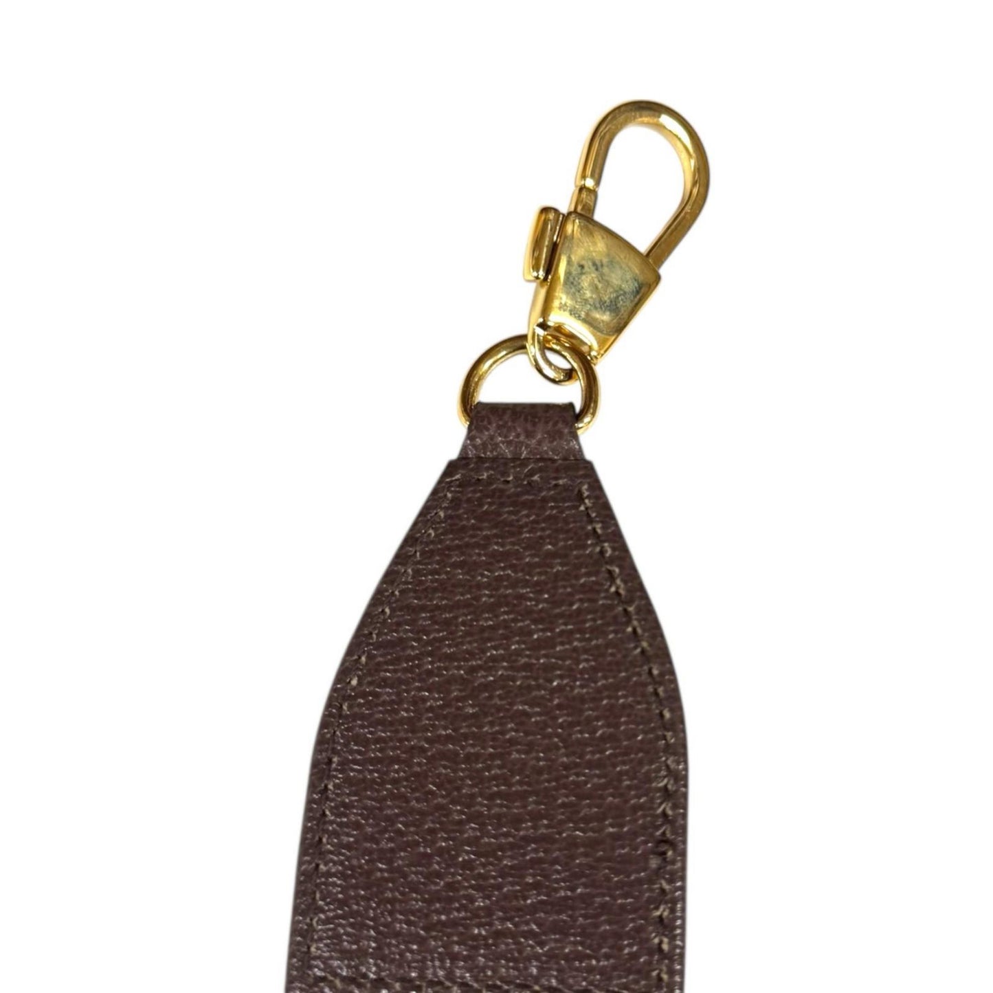 Gucci Beige Brown Gg Canvas Leather Shoulder Bag ( )
