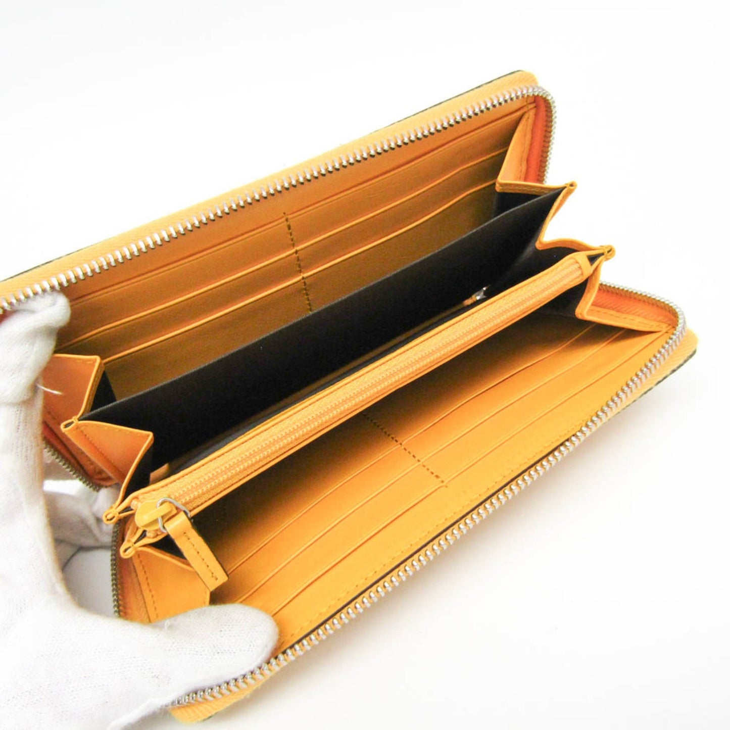 Gucci Yellow Leather Long Wallet (Bi-Fold) ( )