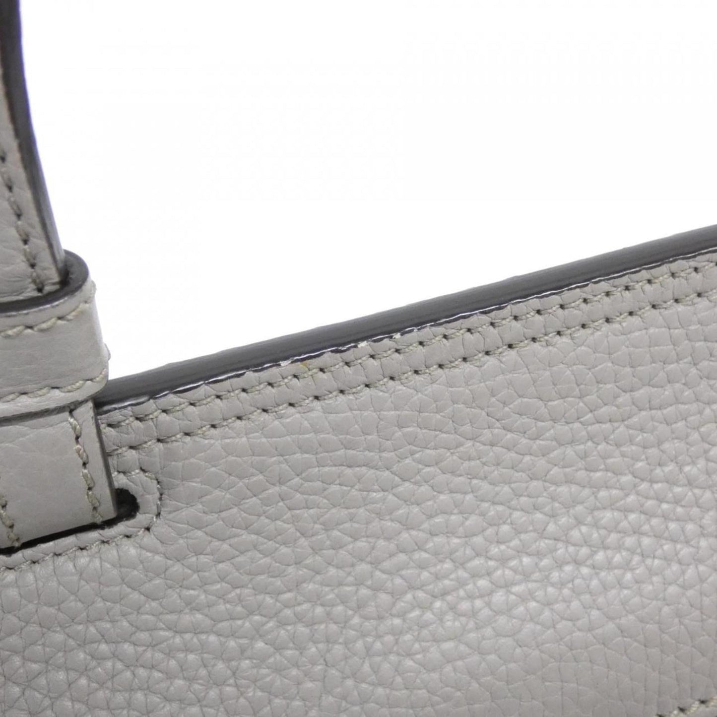 Gucci Light Gray Leather Handbag ( )