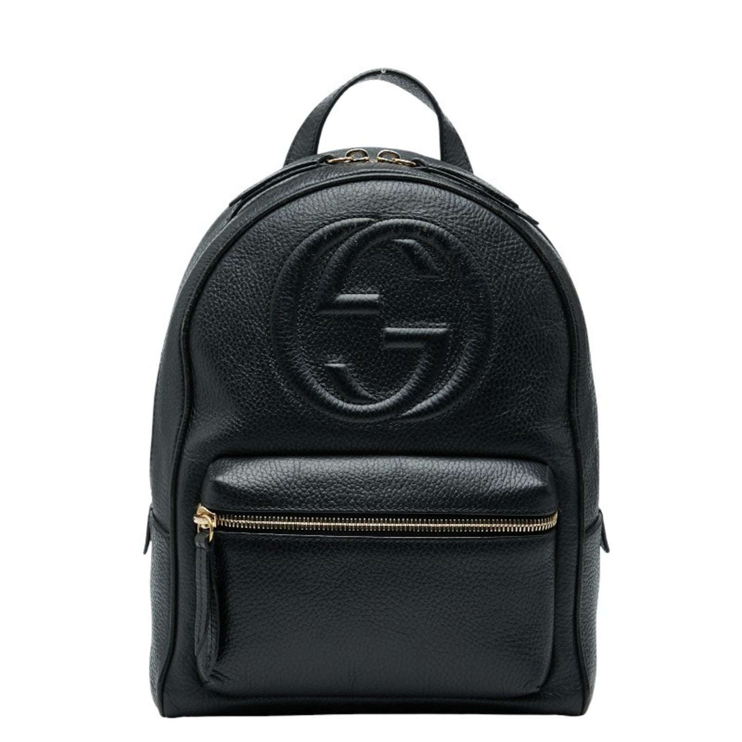 Gucci Black Leather Backpack ( )