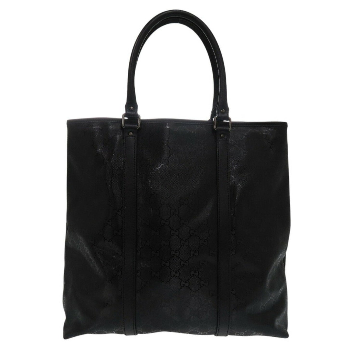 Gucci Black Pvc Tote Bag ( )
