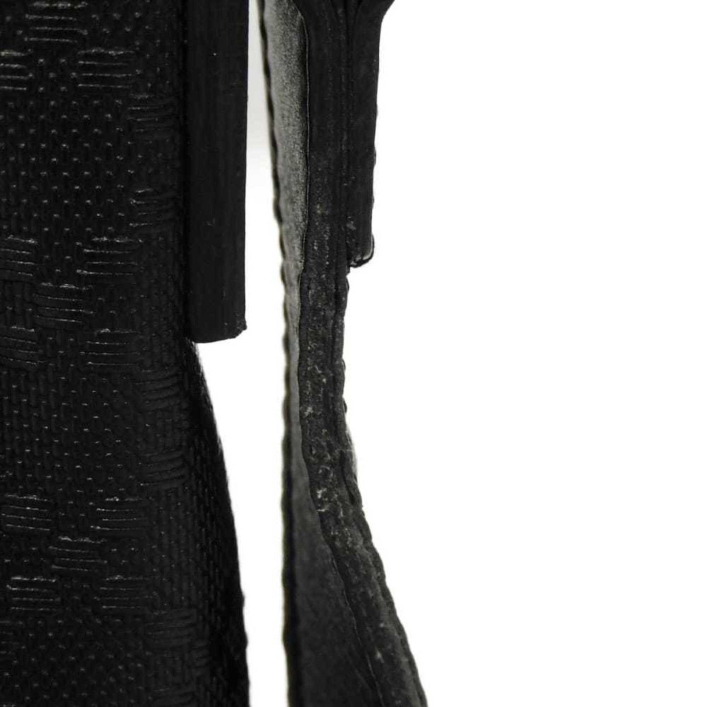 Gucci Diamante Black Leather Messenger Bag Shoulder Bag ( )