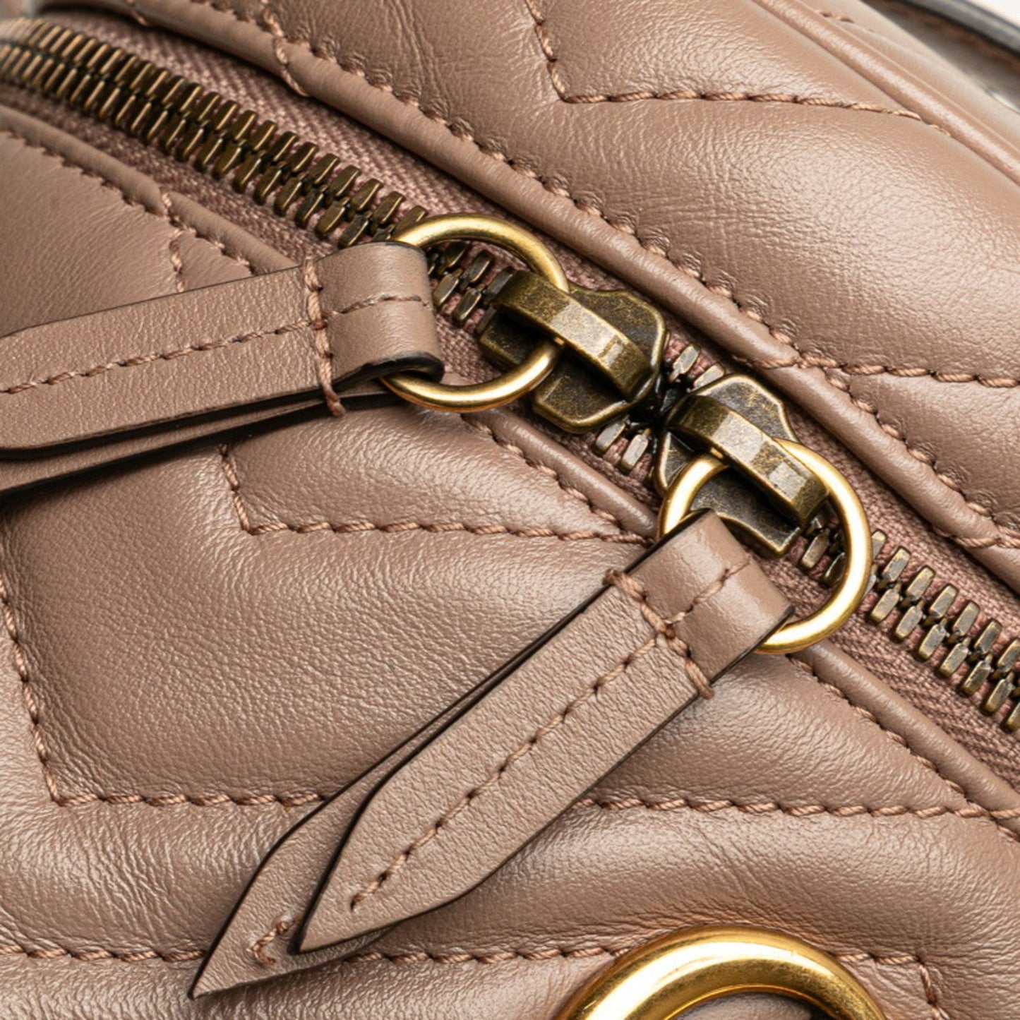 Gucci Gg Marmont Beige Quilting Backpack ( )