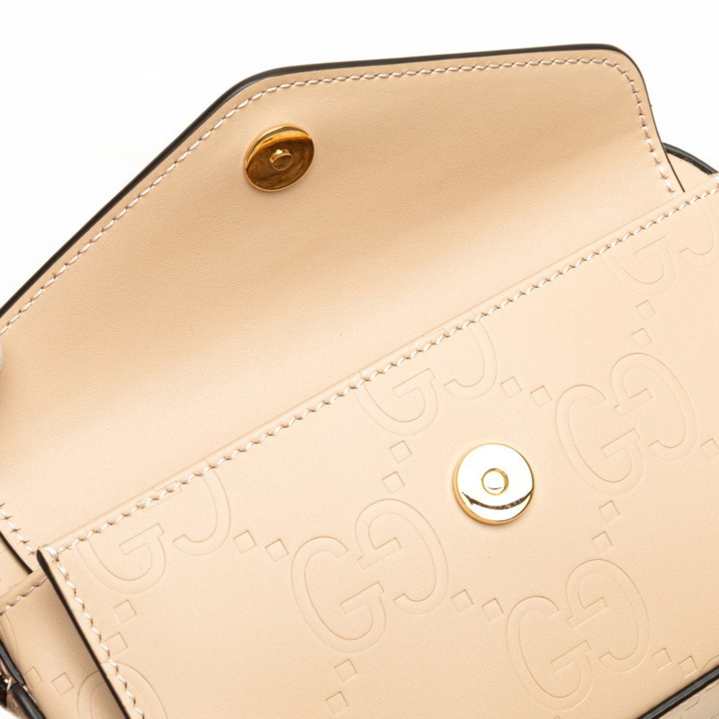 Gucci Beige Leather Shoulder Bag ( )