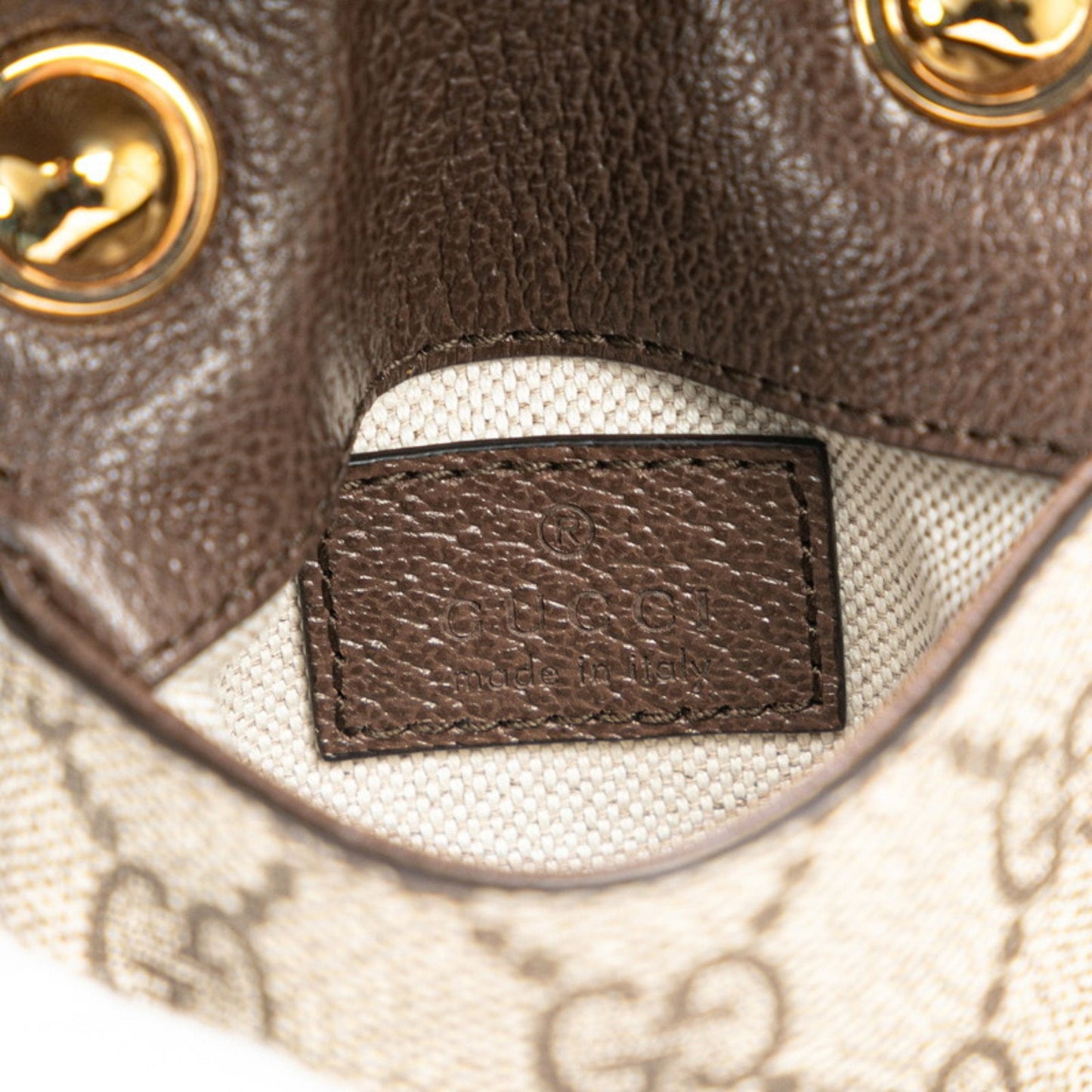 Gucci Brown Pvc Leather Shoulder Bag ( )