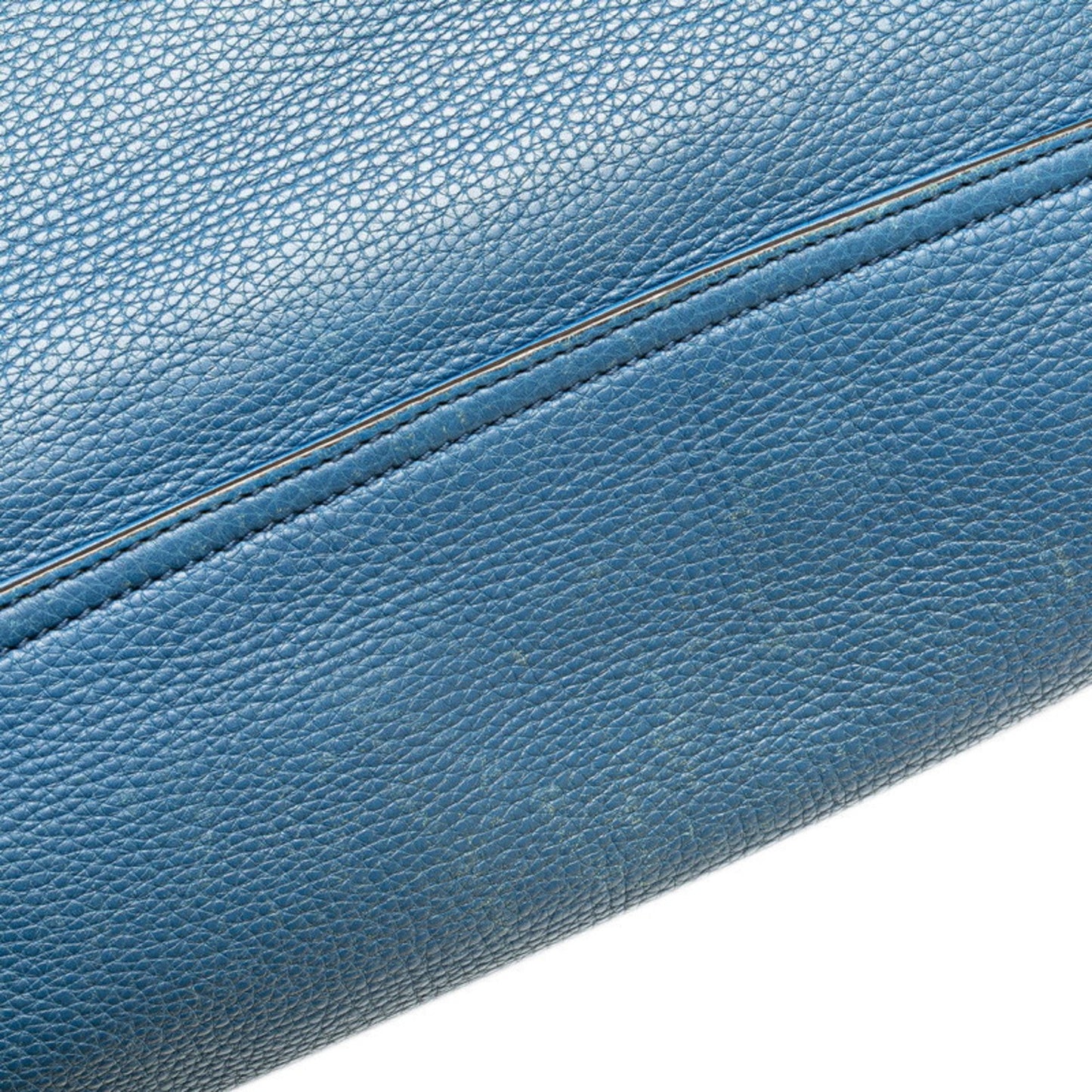 Gucci Blue Leather Shoulder Bag ( )