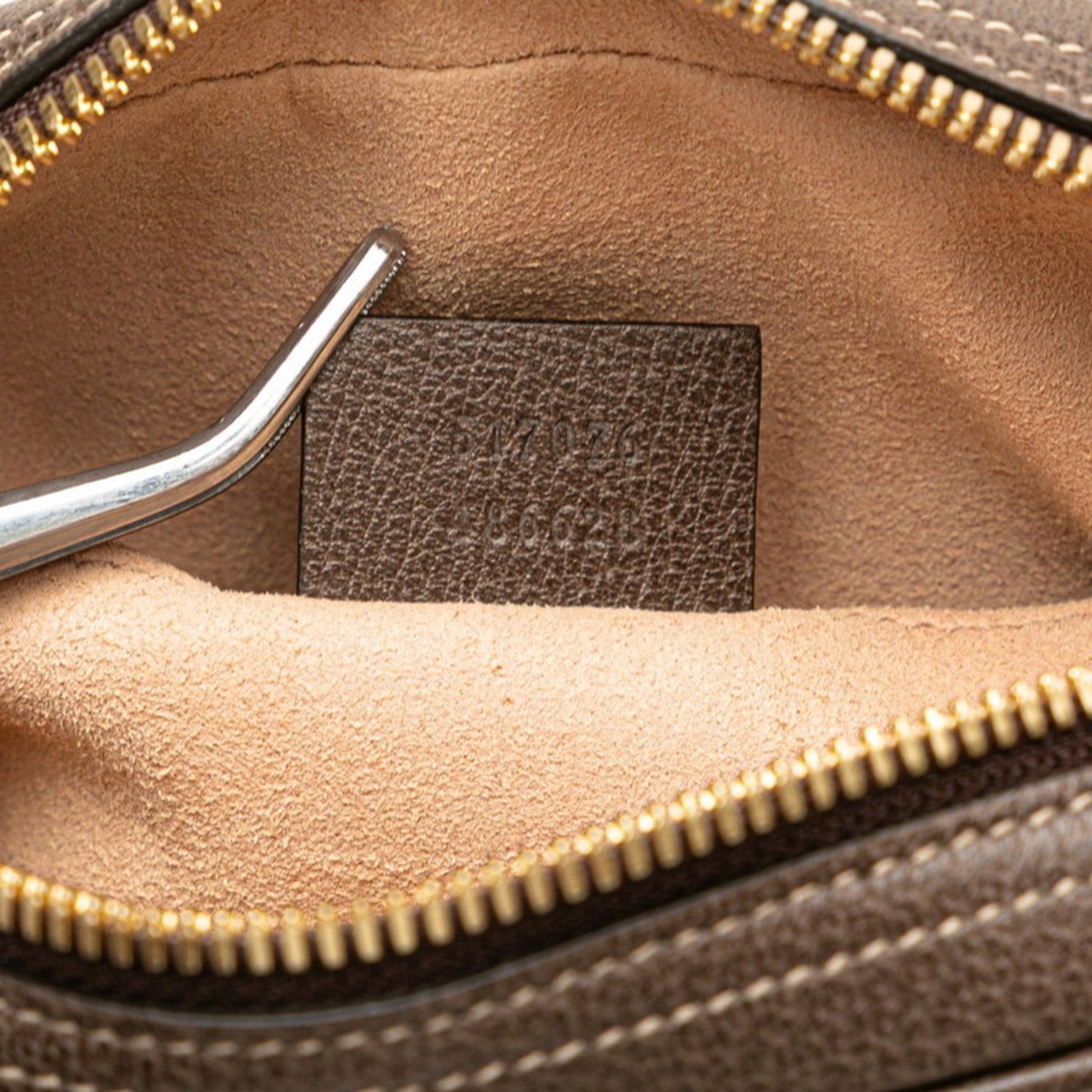 Gucci Ophidia Beige Brown Pvc Leather Fanny Pack ( )