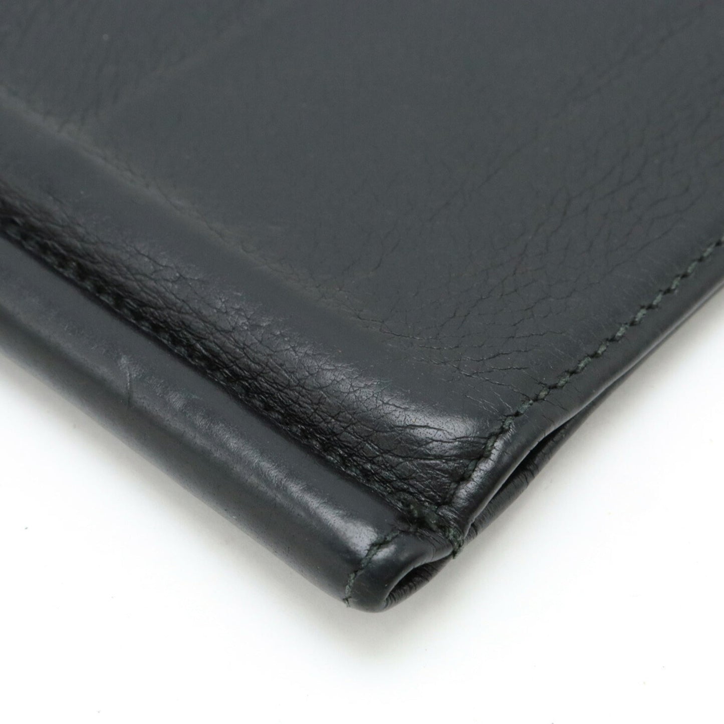 Gucci Black Leather Money Clip ( )