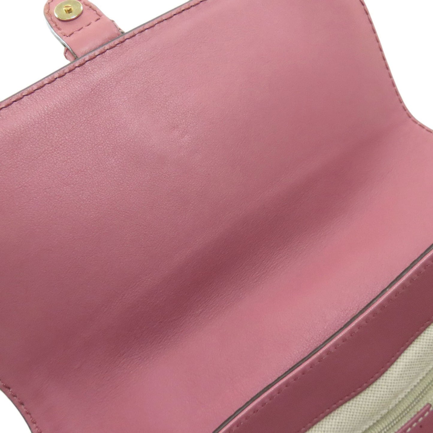 Gucci Pink Leather Shoulder Bag ( )