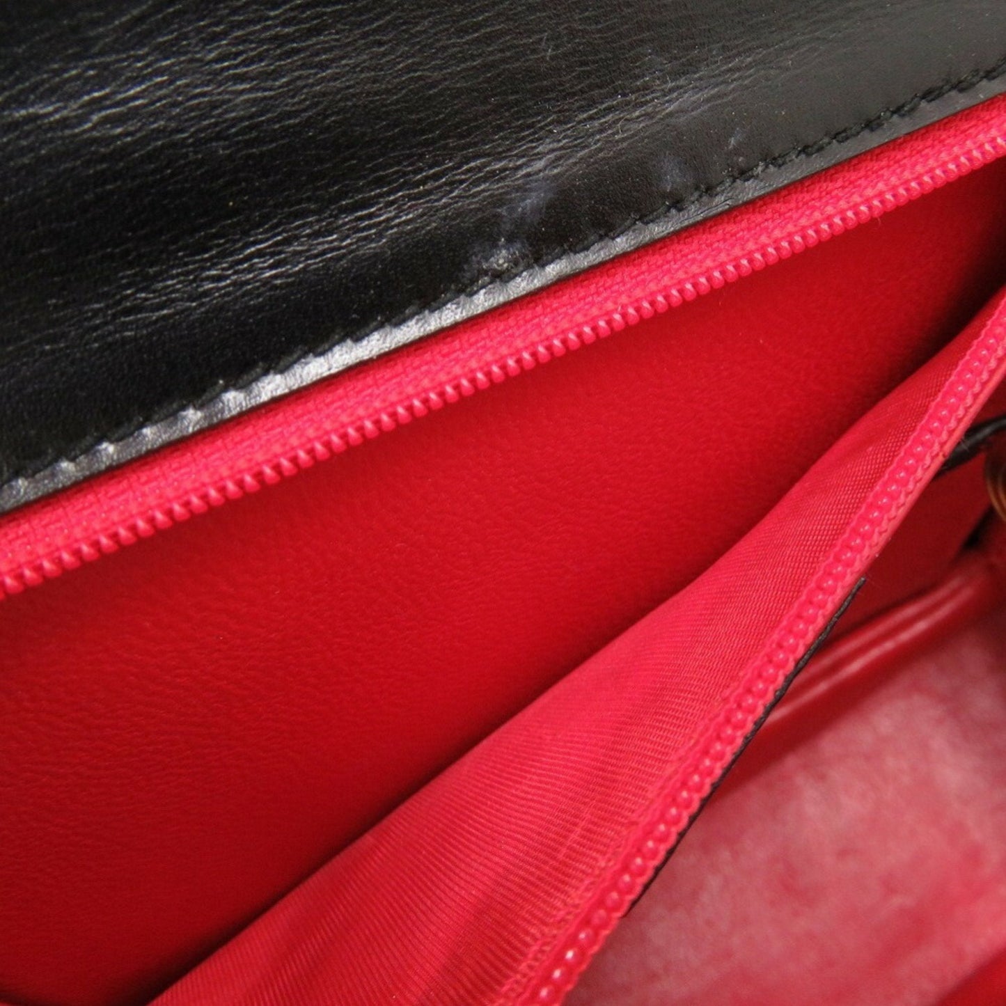 Gucci Black Leather Handbag ( )