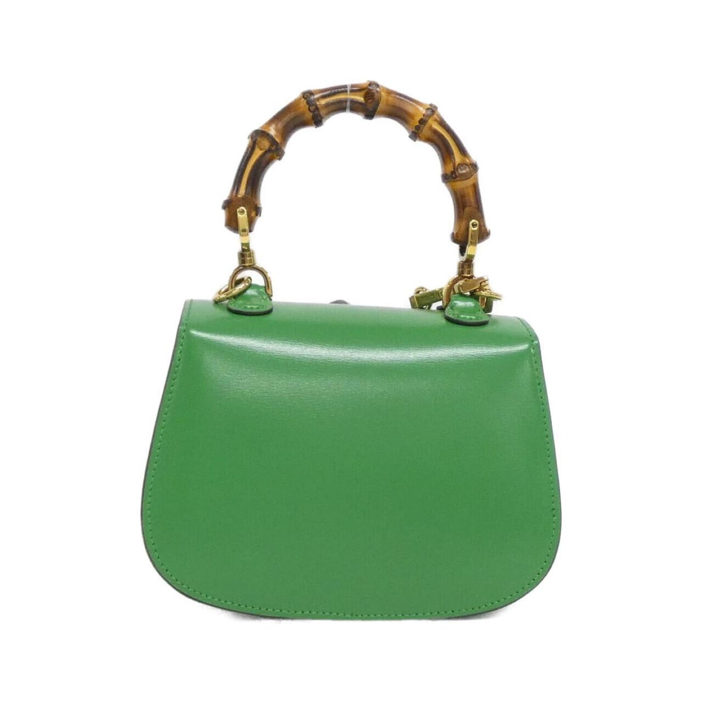 Gucci Green Leather Handbag ( )