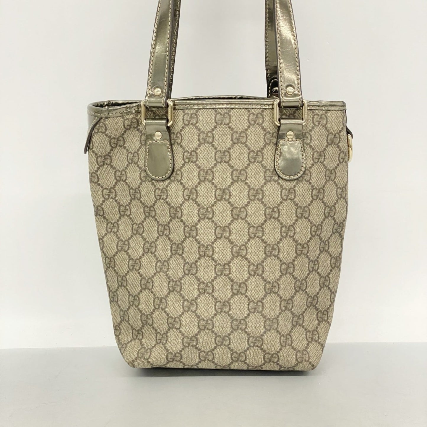 Gucci Beige Pvc Tote Bag ( )
