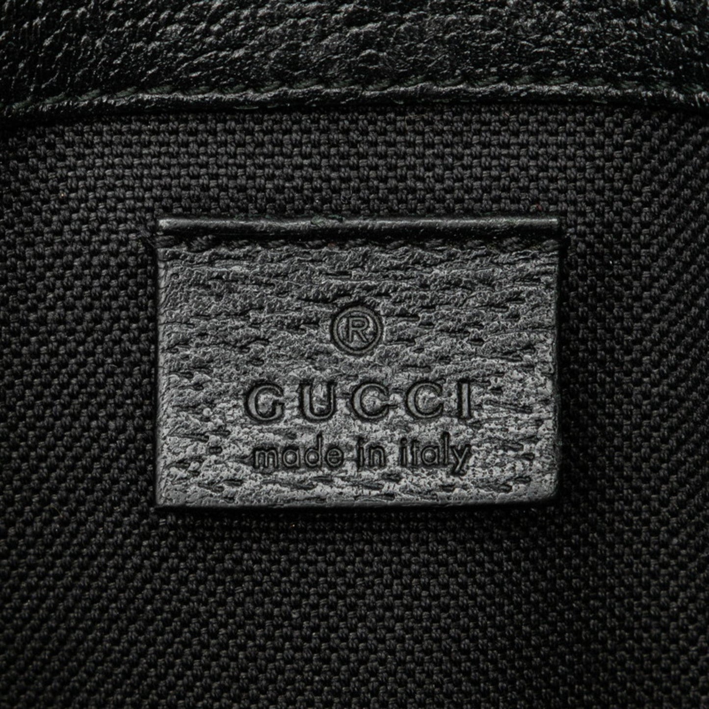 Gucci Black Multi-Color Leather Sling Bag ( )