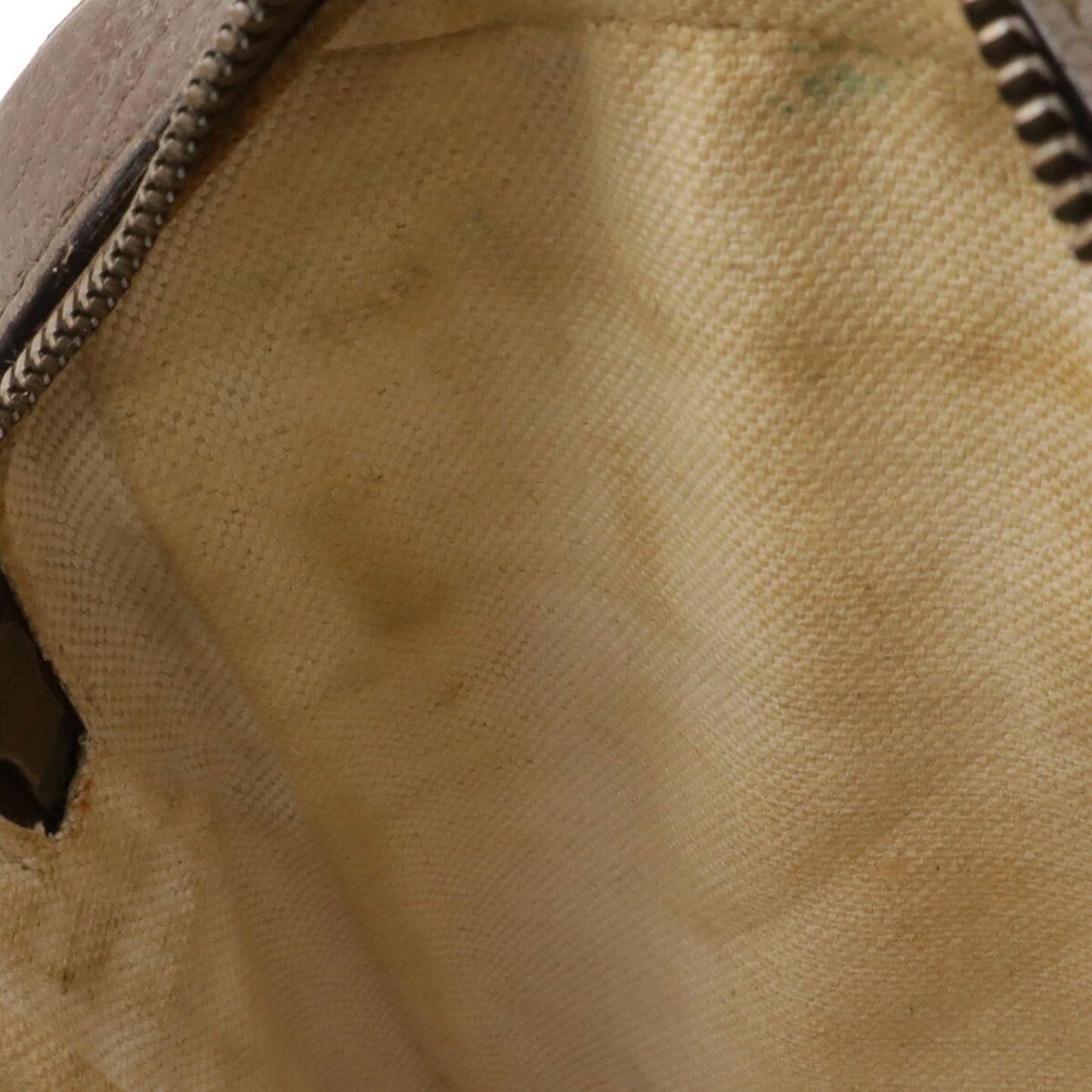 Gucci Beige Brown Green Red Color Gg Supreme Canvas Pvc Leather Pochette Shoulder Bag ( )