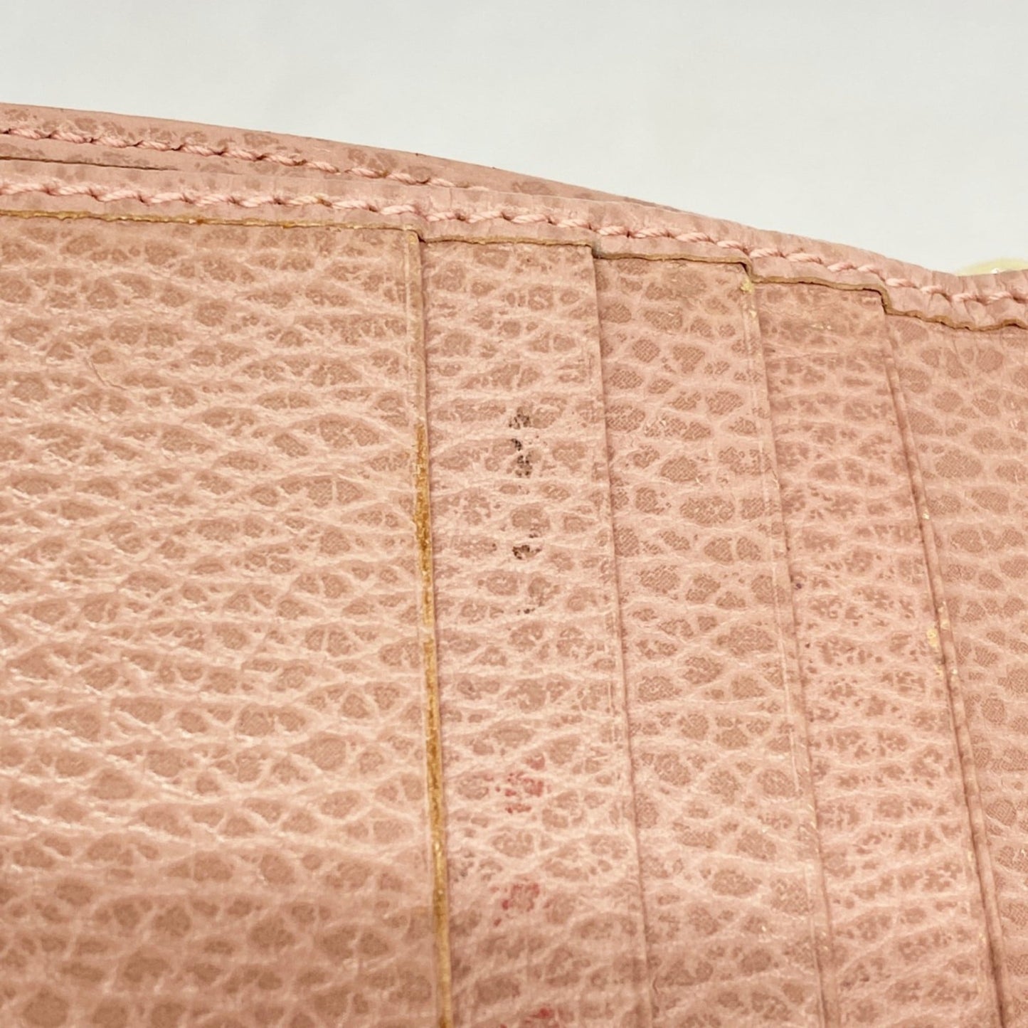 Gucci Beige Pink Canvas Wallet (Bi-Fold) ( )