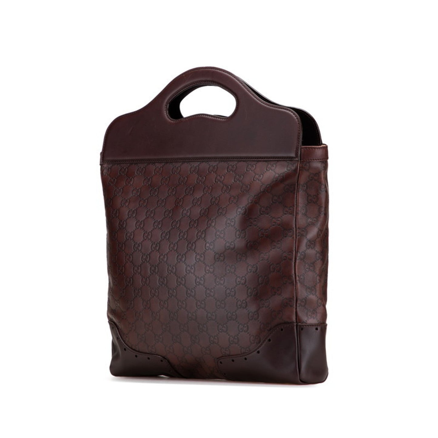 Gucci Guccissima Brown Leather Tote Bag ( )