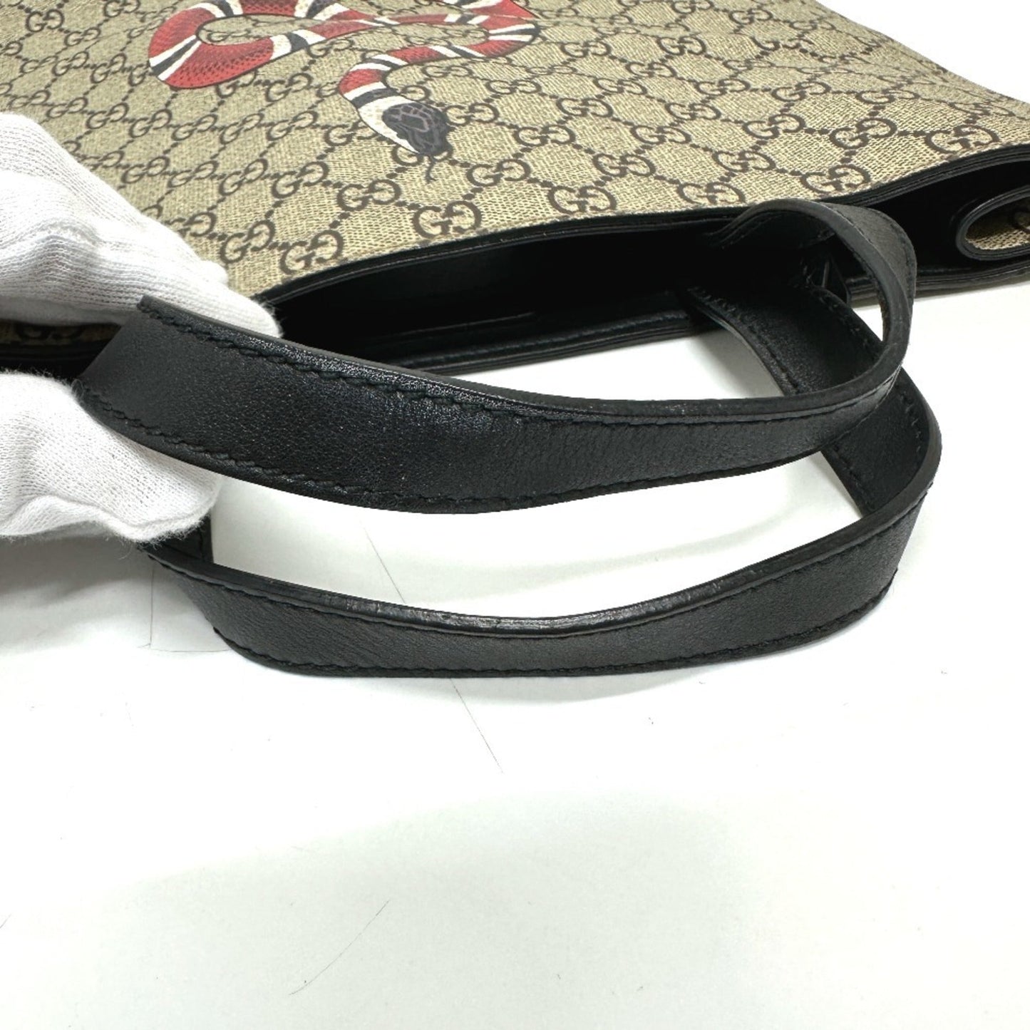 Gucci Beige Gg Supreme Handbag Shoulder Bag ( )