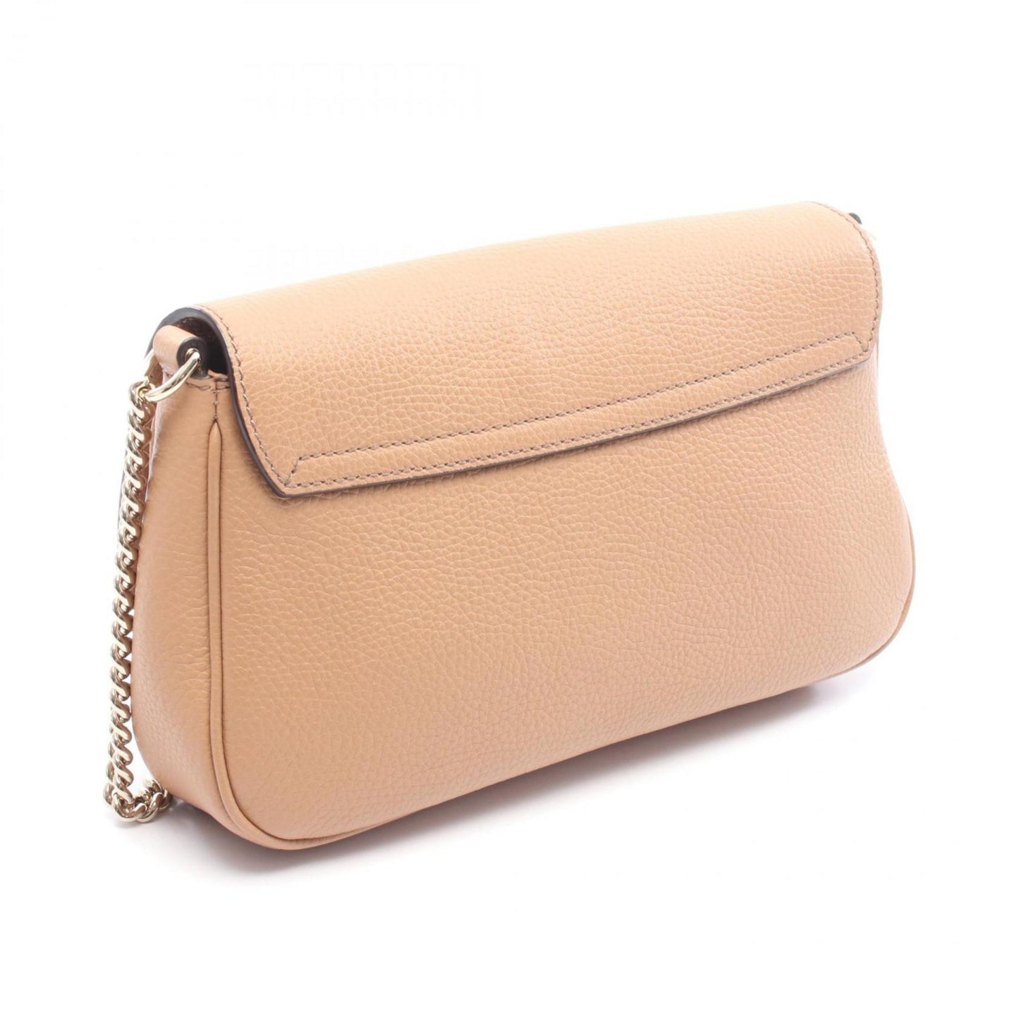 Gucci Brown Leather Shoulder Bag ( )