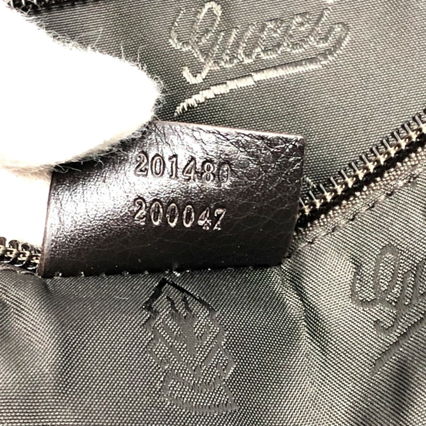 Gucci Brown Leather Briefcase Handbag ( )