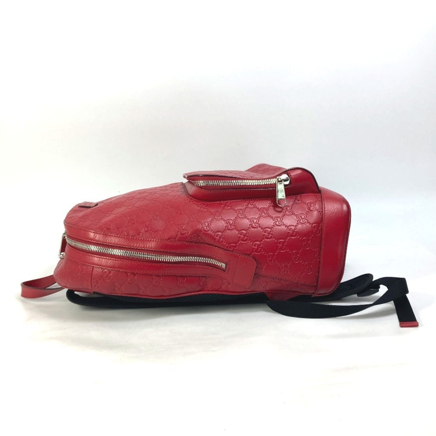 Gucci Red Color Leather Backpack ( )