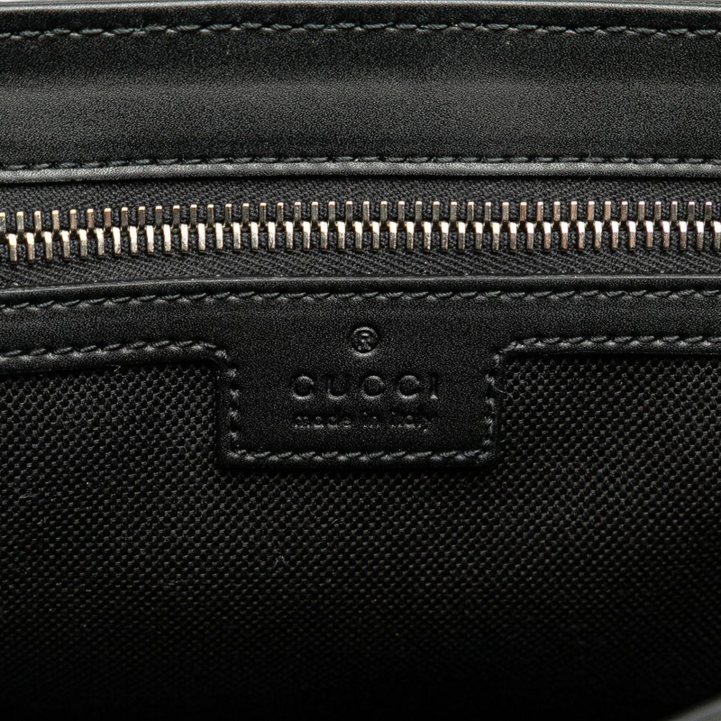 Gucci Black Pvc Leather Shoulder Bag ( )