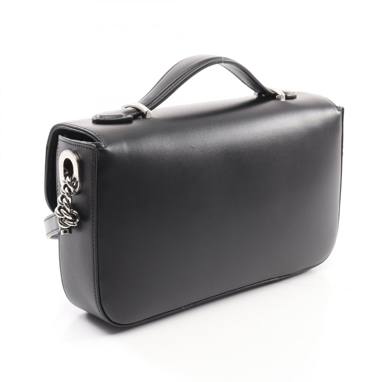 Gucci Black Leather Shoulder Bag ( )