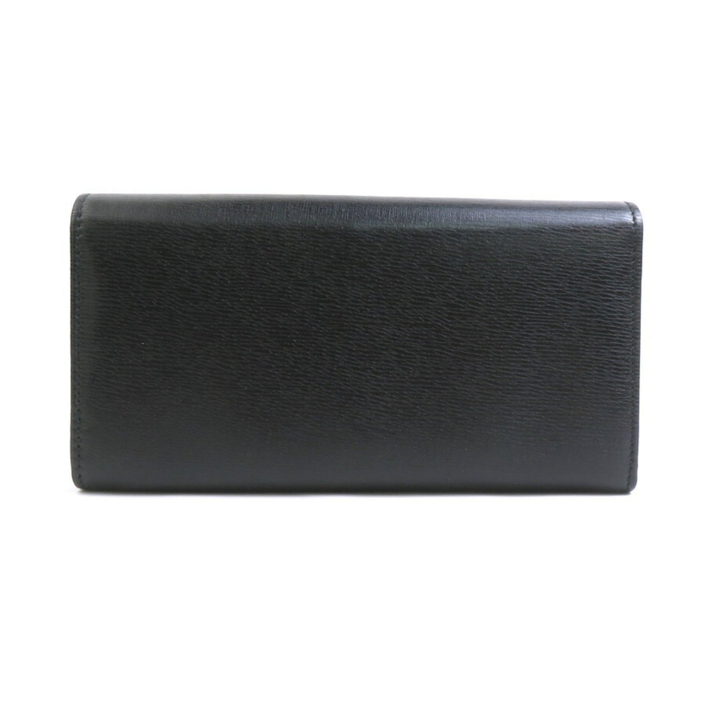 Gucci Black Leather Long Wallet (Bi-Fold) ( )