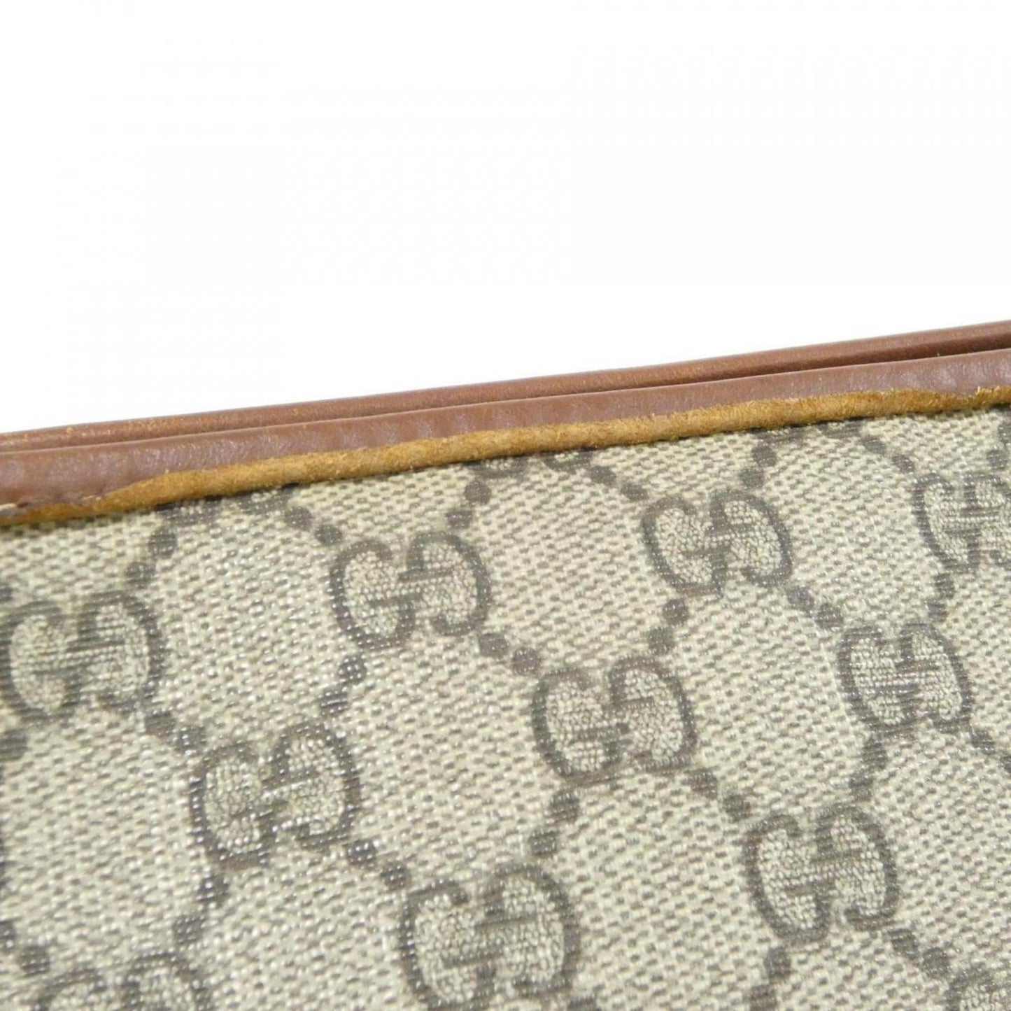 Gucci Beige Brown Gg Plus Shoulder Bag ( )