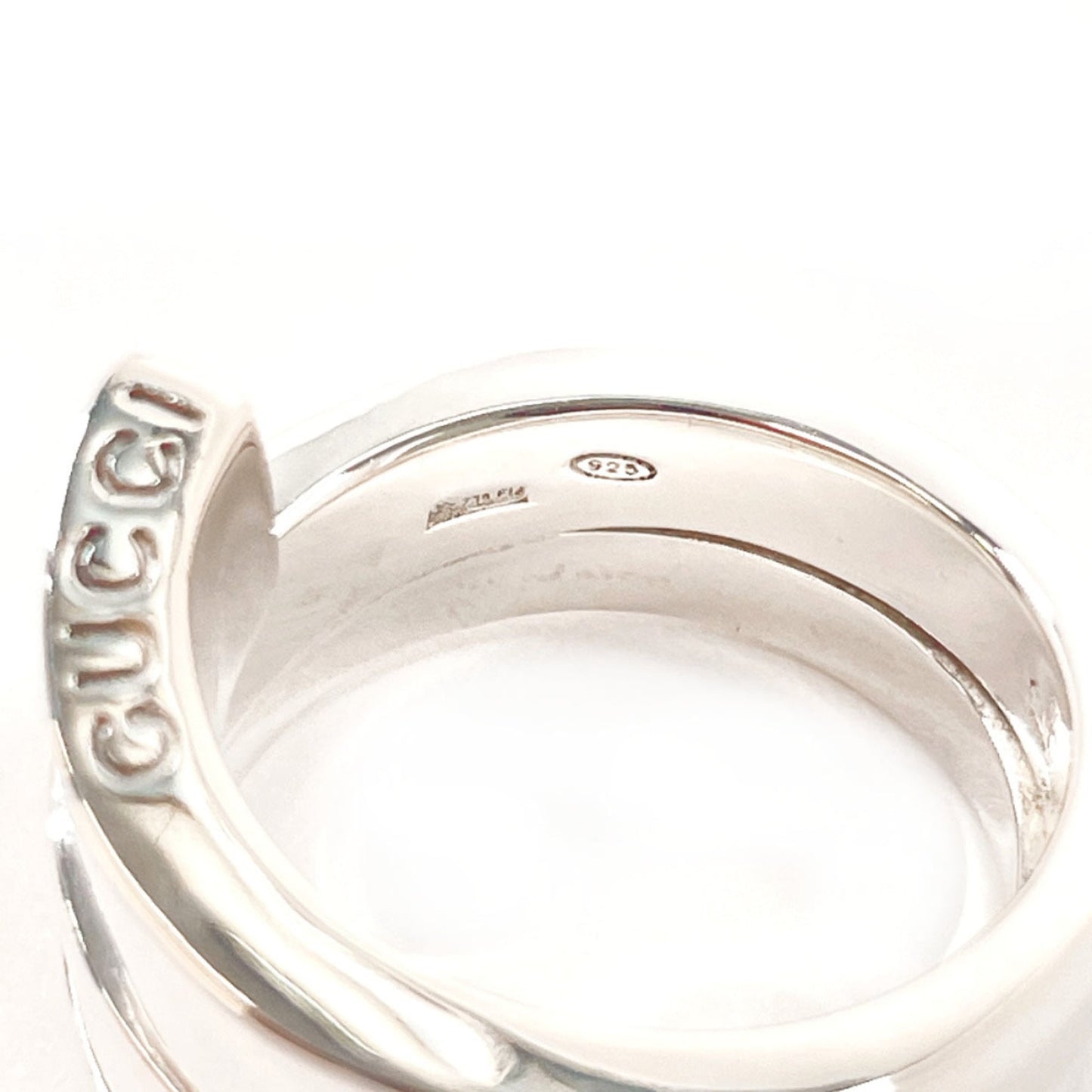 Gucci Silver Silver 925 Band Ring ( )