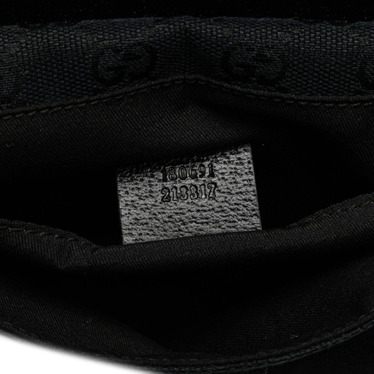 Gucci Black Canvas Leather Fanny Pack ( )