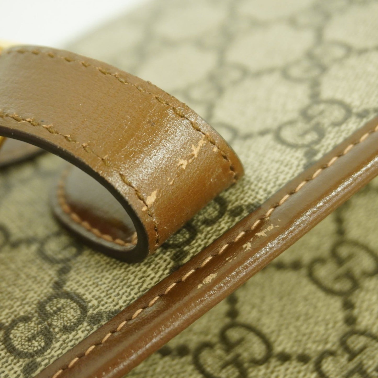 Gucci Brown Pvc Shoulder Bag ( )
