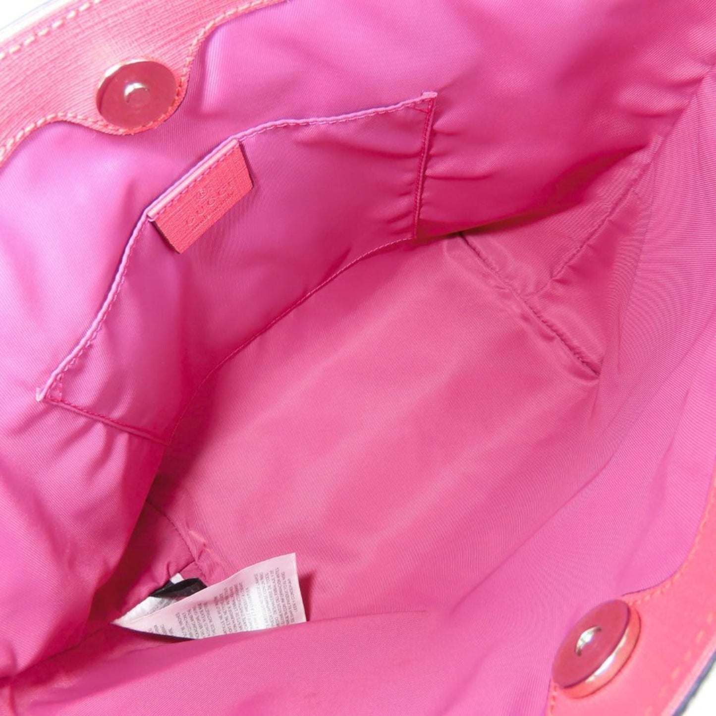 Gucci Beige Rose Pink Gg Supreme Leather Tote Bag ( )