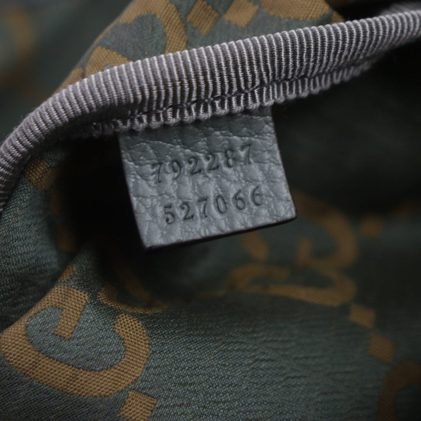 Gucci Khaki Nylon Leather Fanny Pack ( )