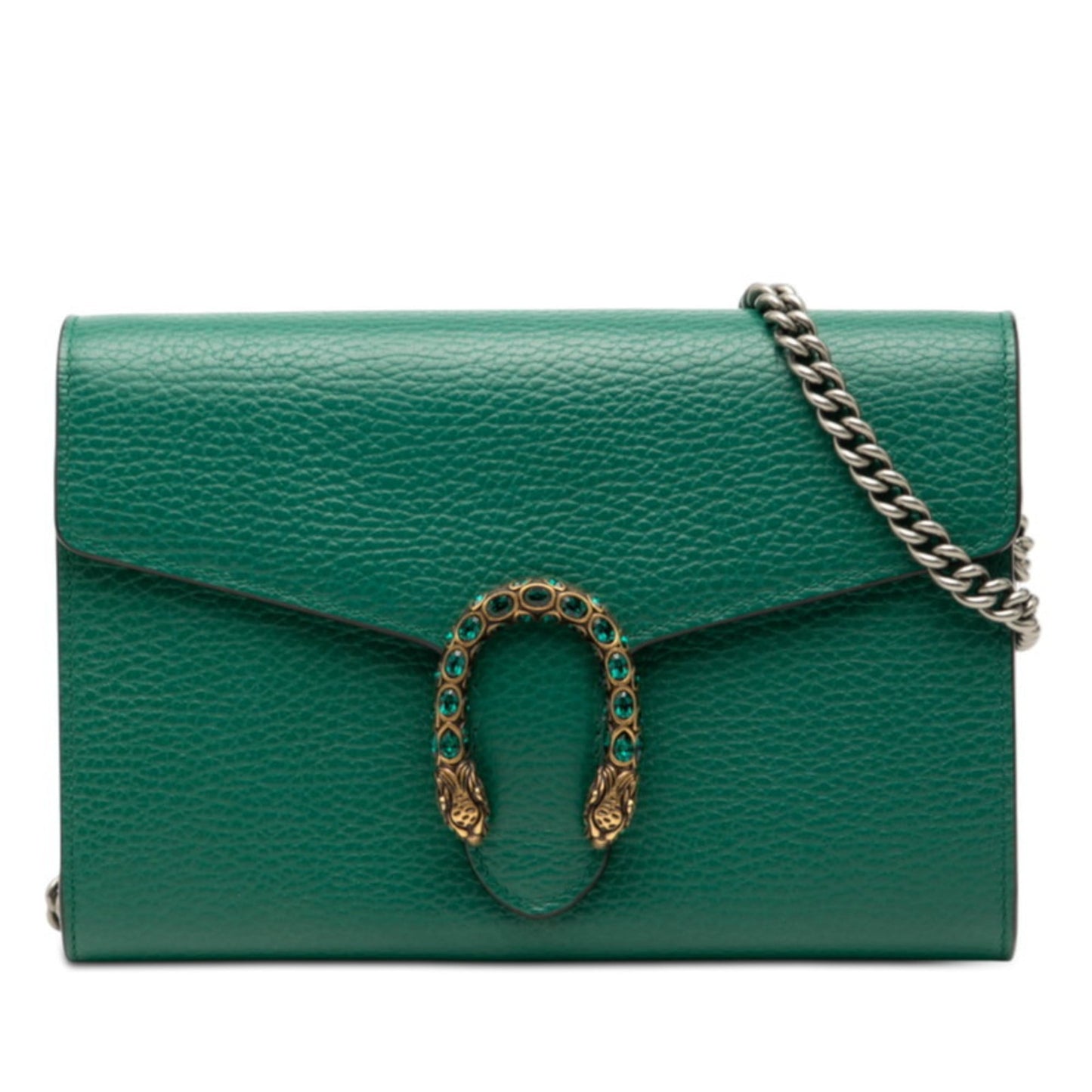 Gucci Green Leather Shoulder Bag ( )