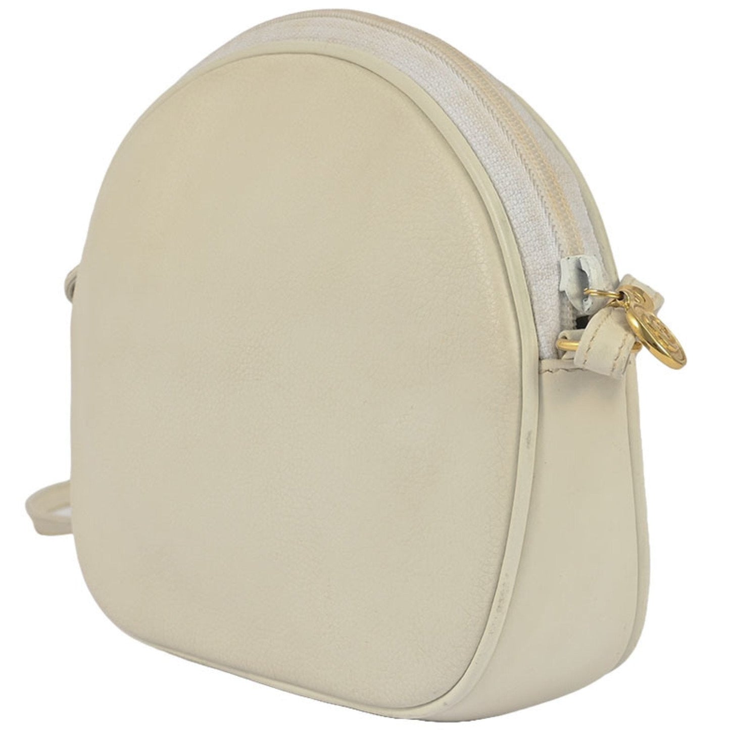Gucci White Leather Pochette Shoulder Bag ( )