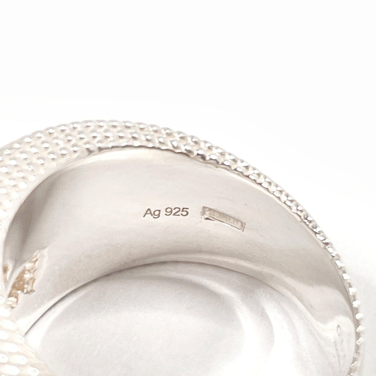 Gucci Silver Silver 925 Band Ring ( )
