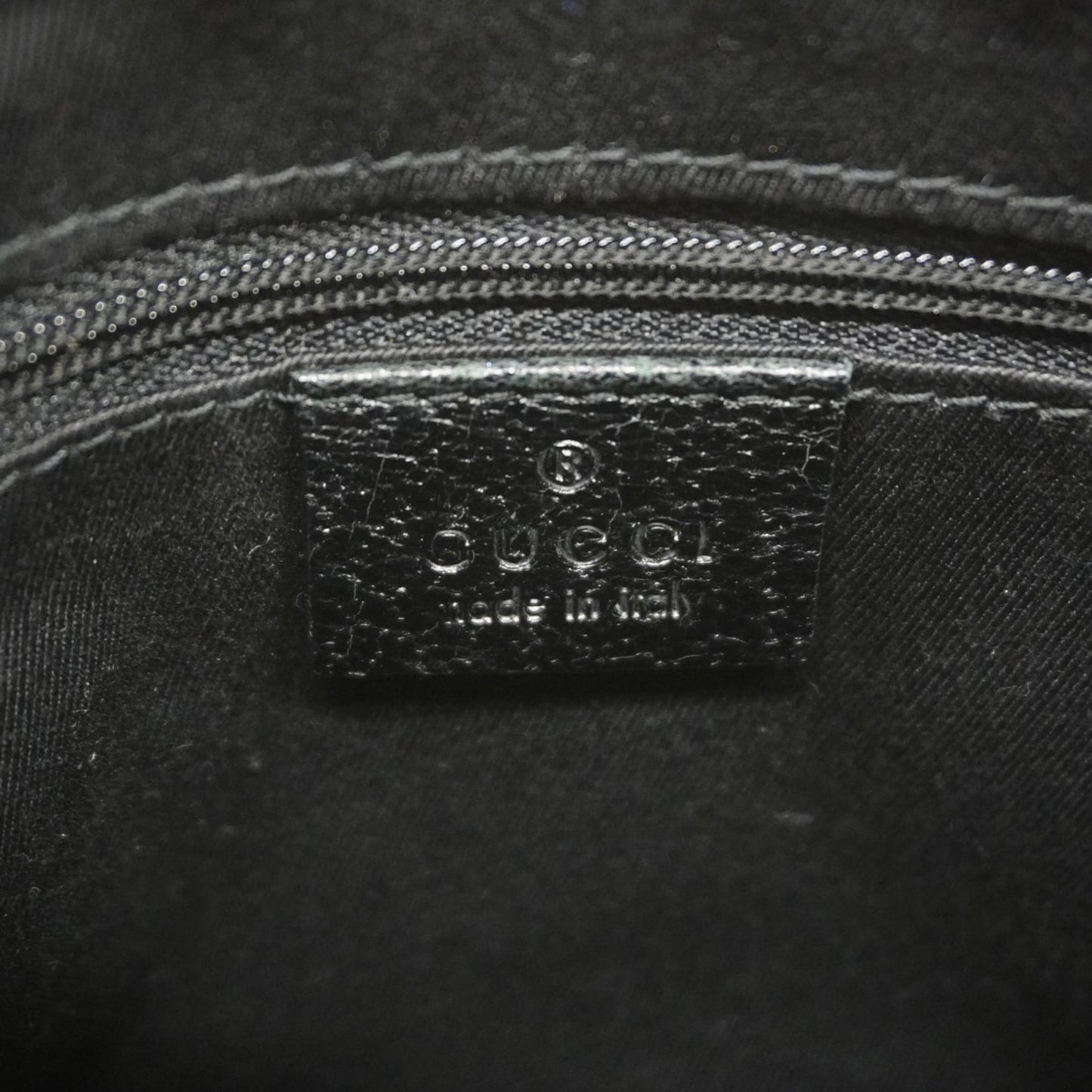 Gucci Black Canvas Handbag ( )