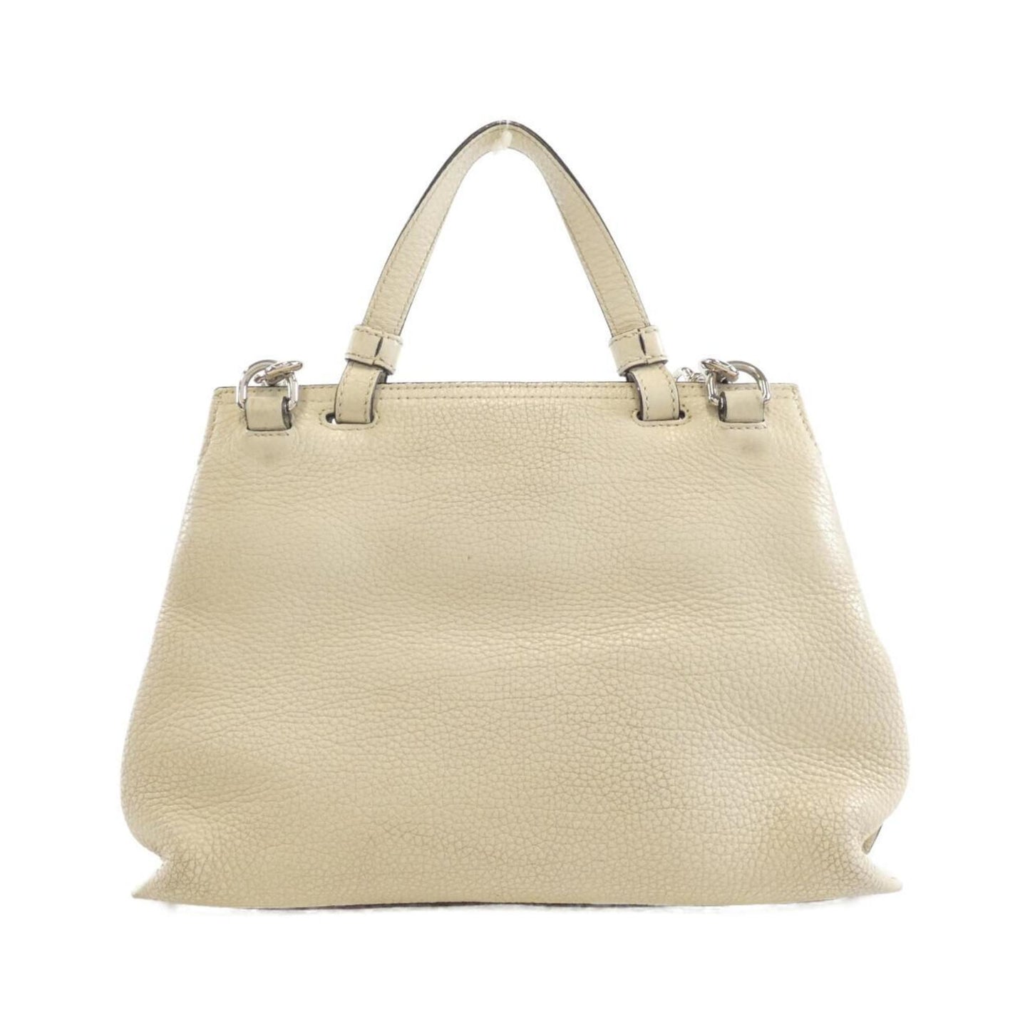 Gucci Off-White Leather Handbag ( )